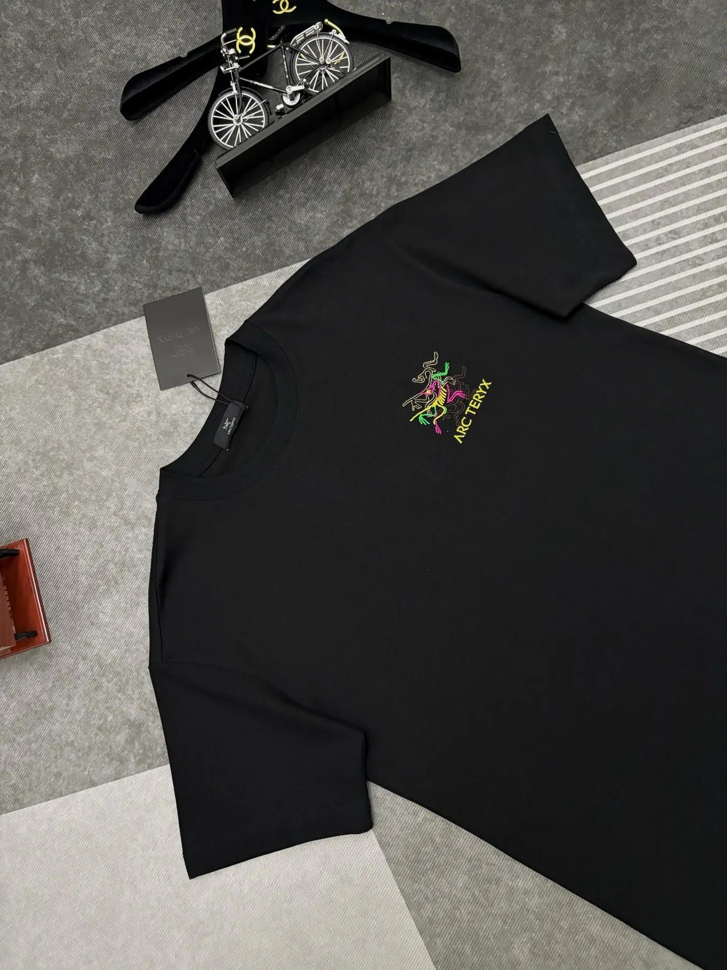 Embroidered Logo Cotton T-Shirt D17514873 — view 2