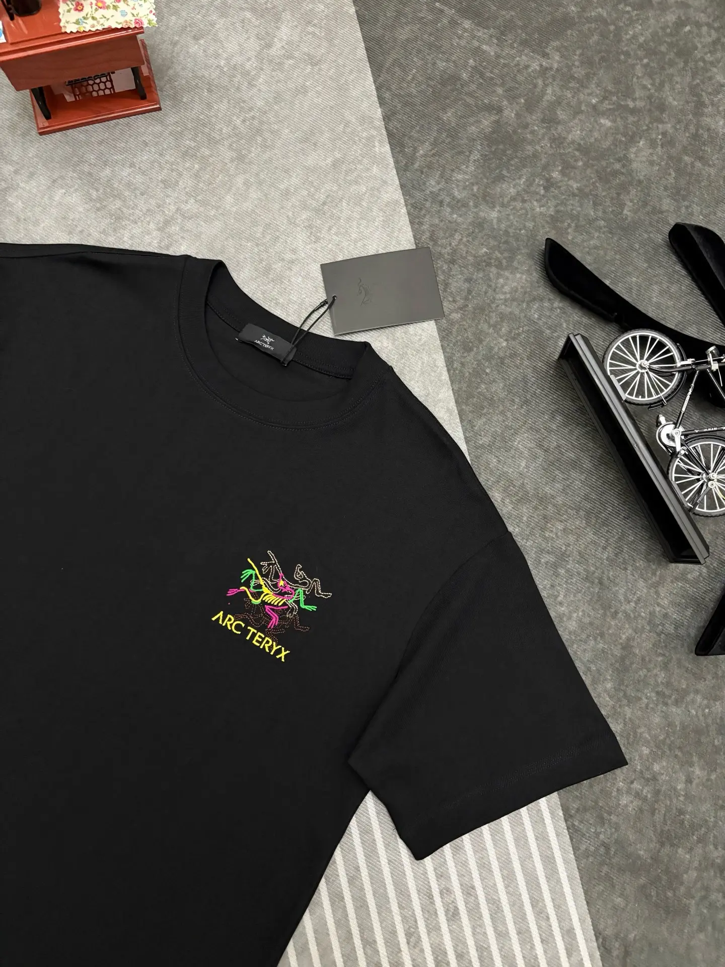 Embroidered Logo Cotton T-Shirt D17514873 — view 3