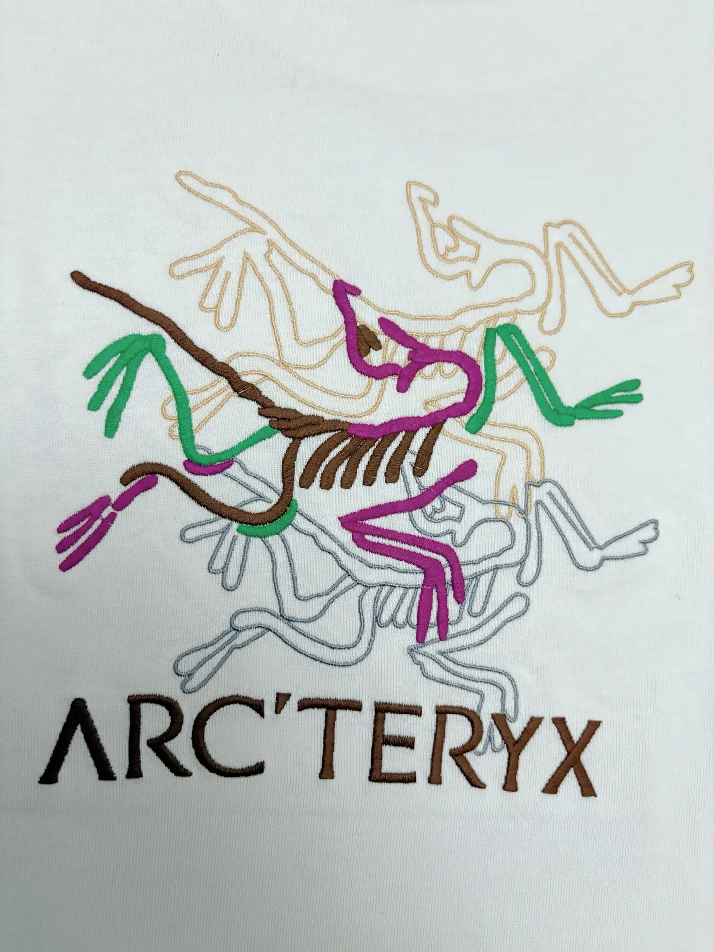 Embroidered Logo Cotton T-Shirt D17514874 — view 9