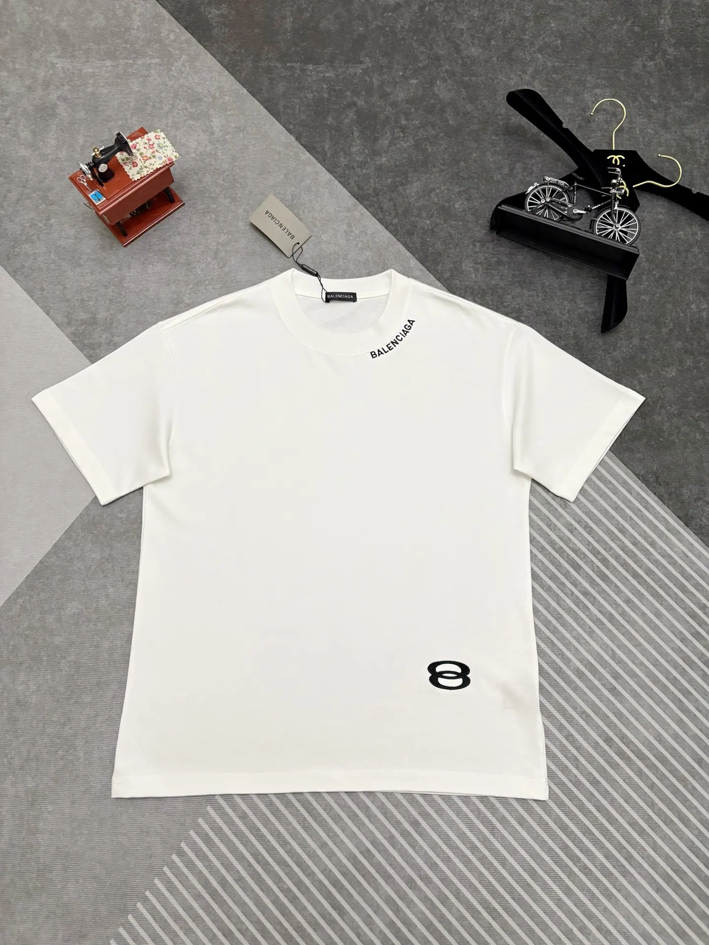 Embroidered Logo Cotton Jersey T-Shirt D17514889