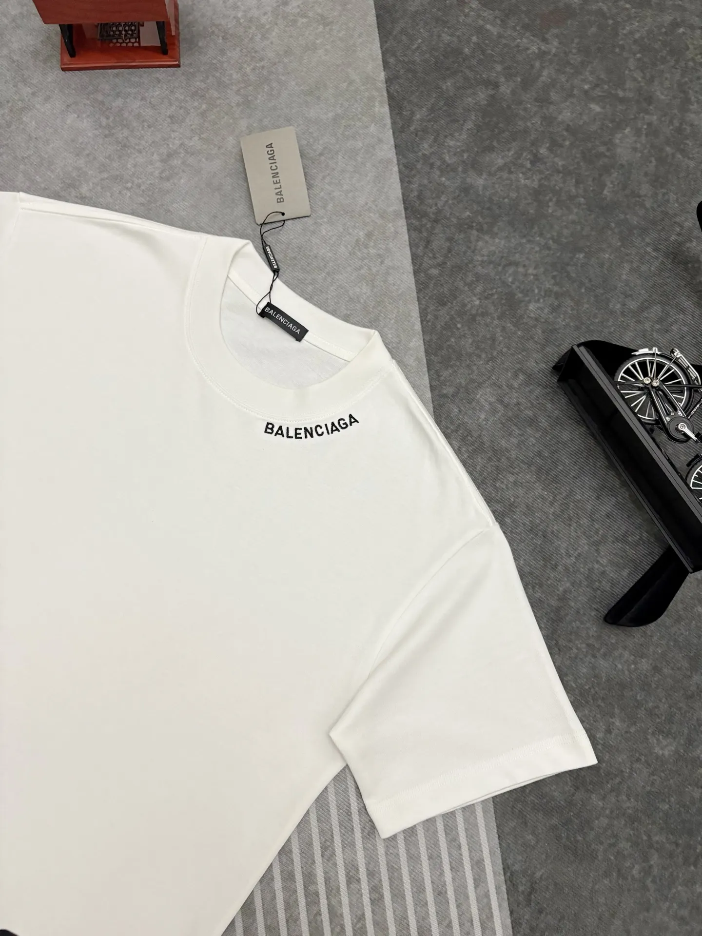 Embroidered Logo Cotton Jersey T-Shirt D17514889 — view 3