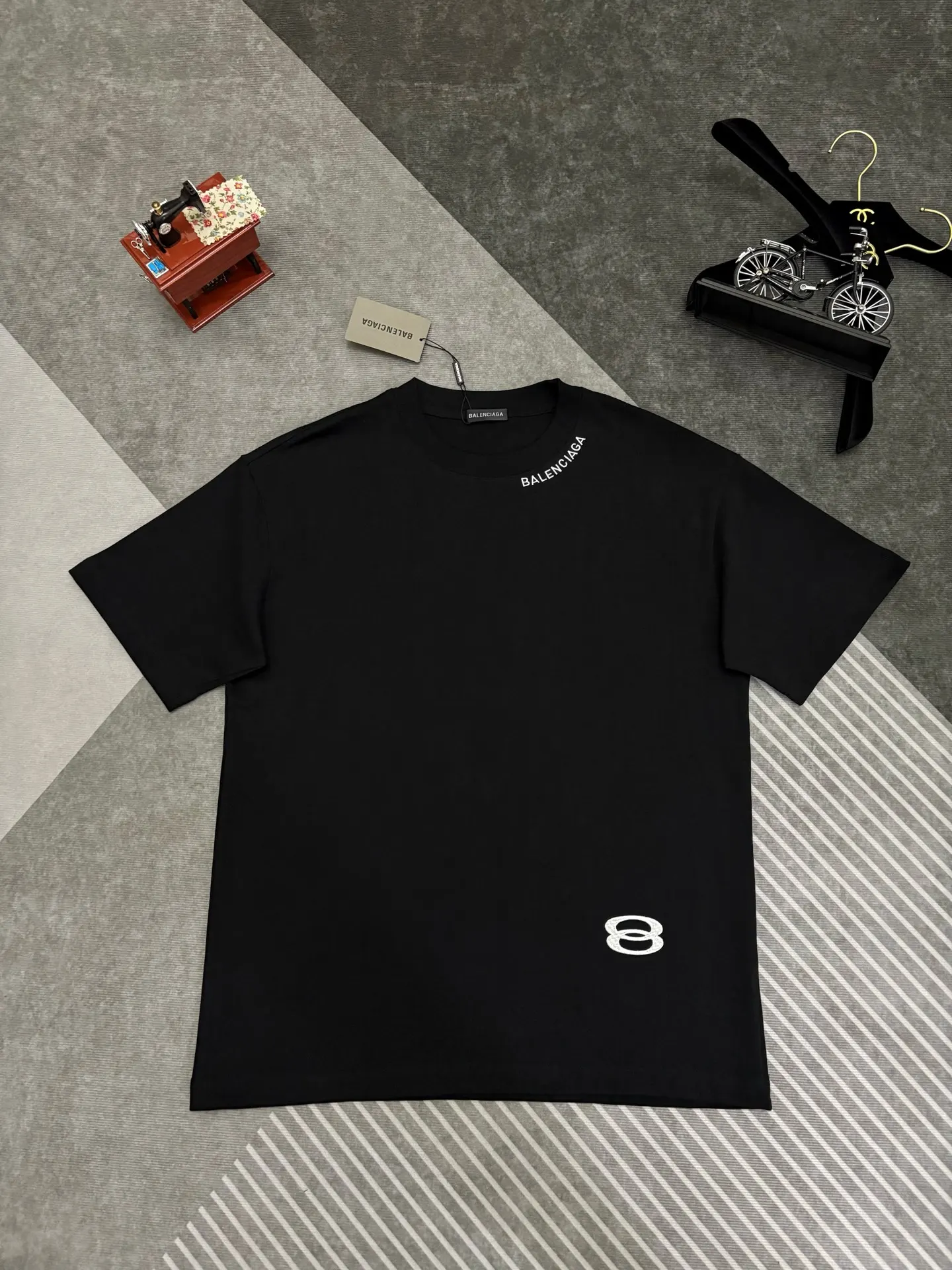 Embroidered Logo Cotton T-Shirt D17514890