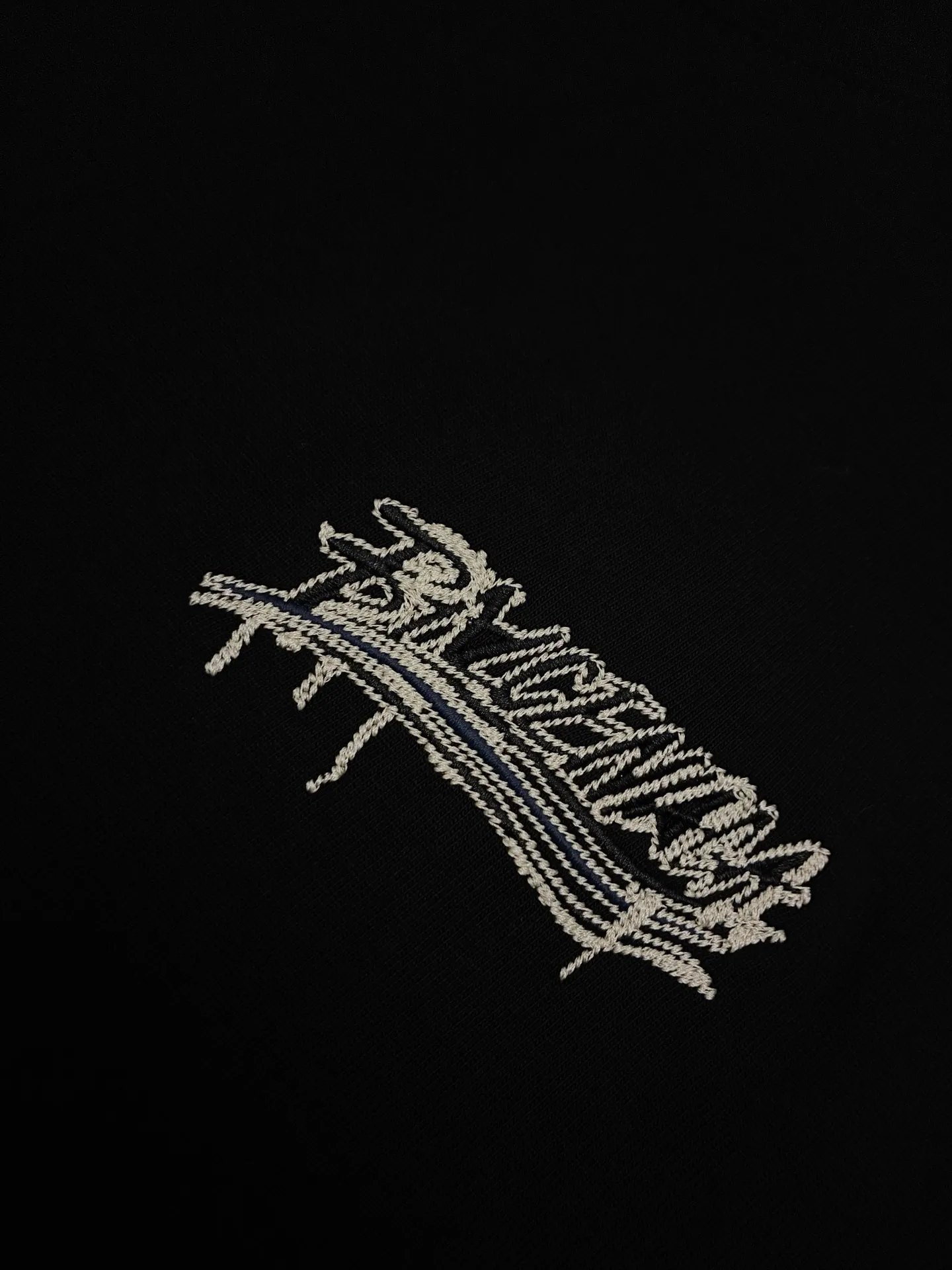 Logo-Embroidered Cotton-Jersey T-Shirt D17514903 — view 4