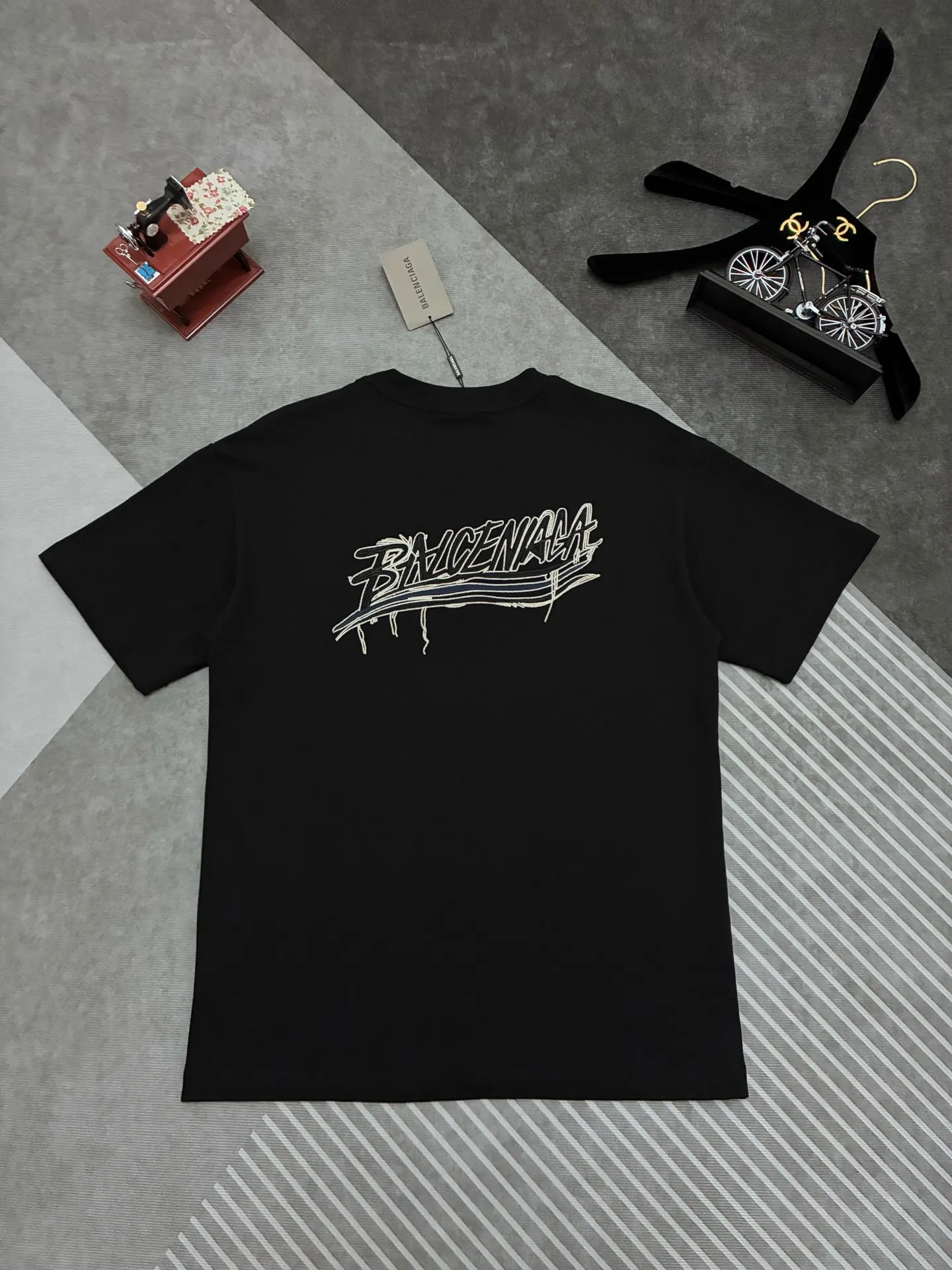 Logo-Embroidered Cotton-Jersey T-Shirt D17514903 — view 5