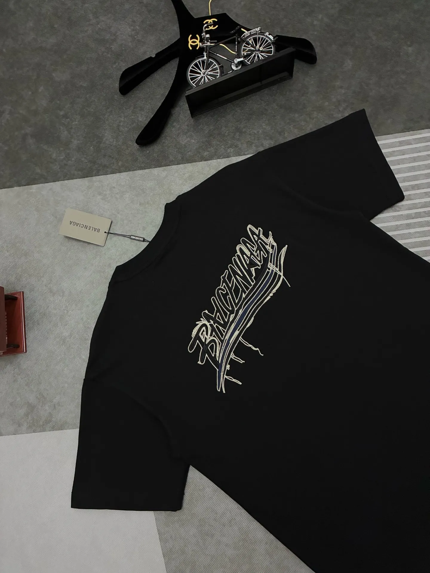 Logo-Embroidered Cotton-Jersey T-Shirt D17514903 — view 6