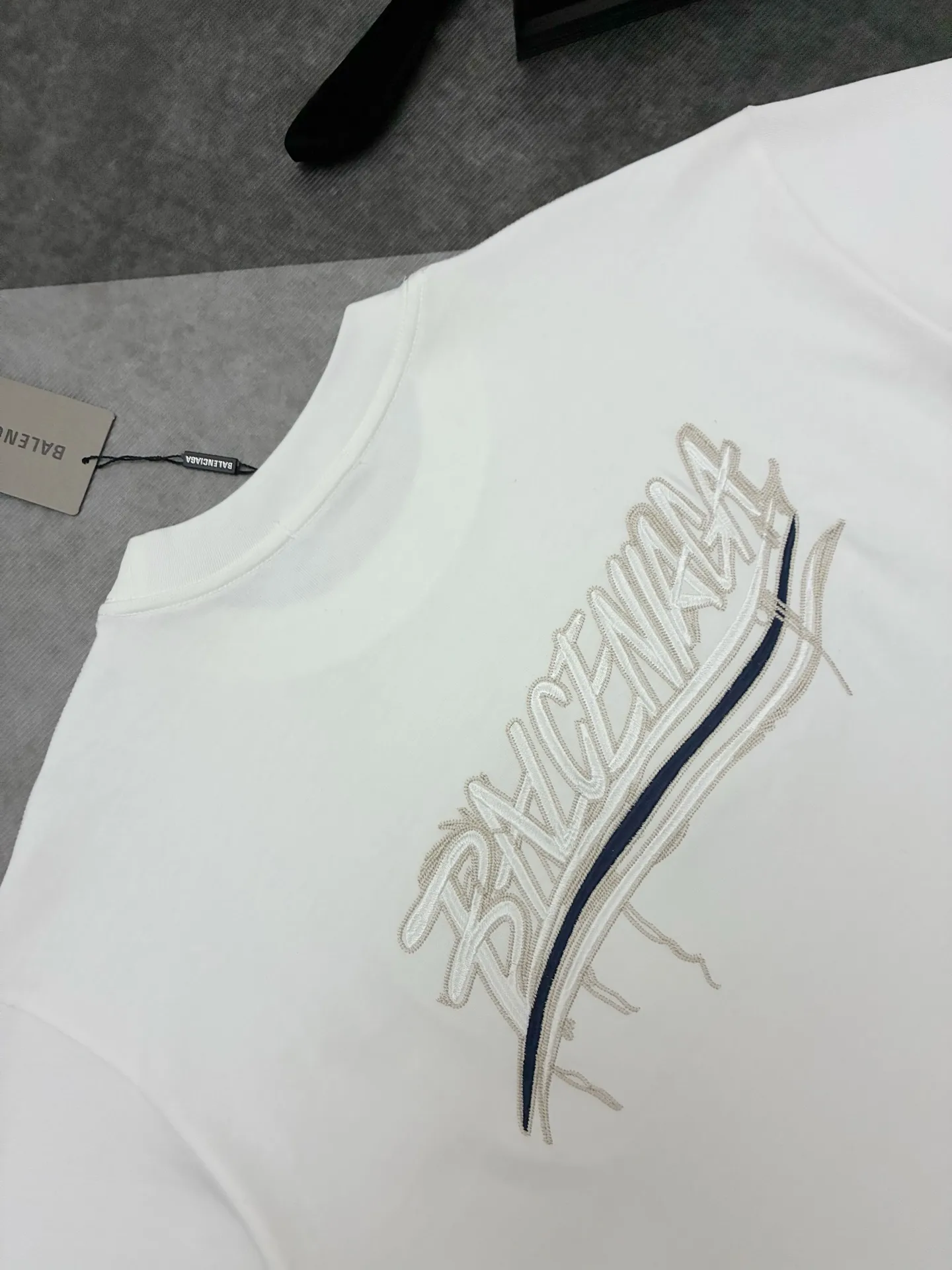 Logo Embroidered Oversized Cotton T-Shirt D17514904 — view 7