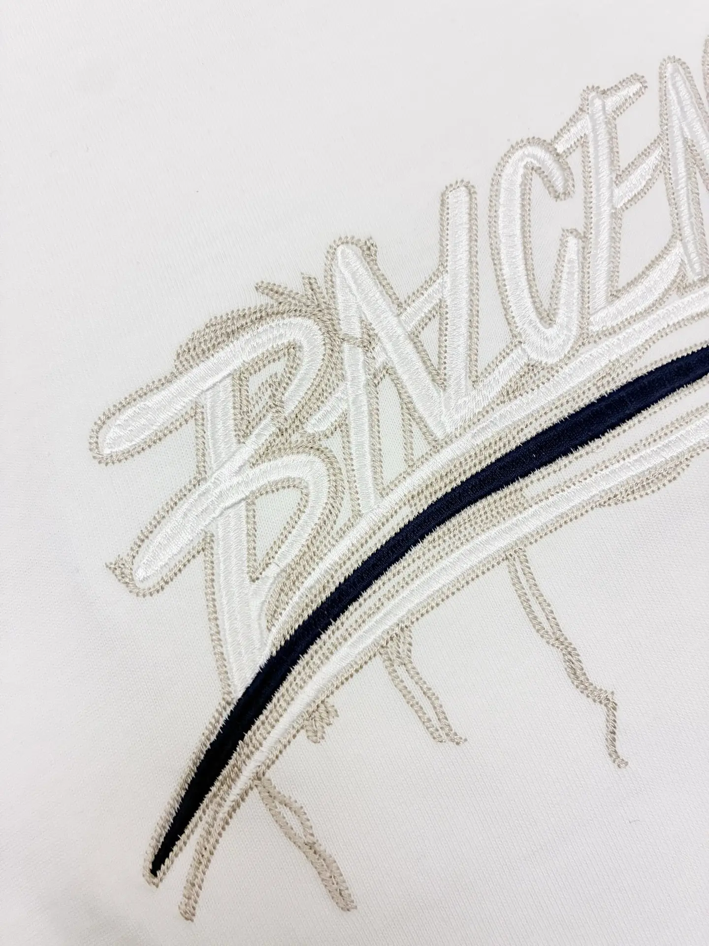 Logo Embroidered Oversized Cotton T-Shirt D17514904 — view 8