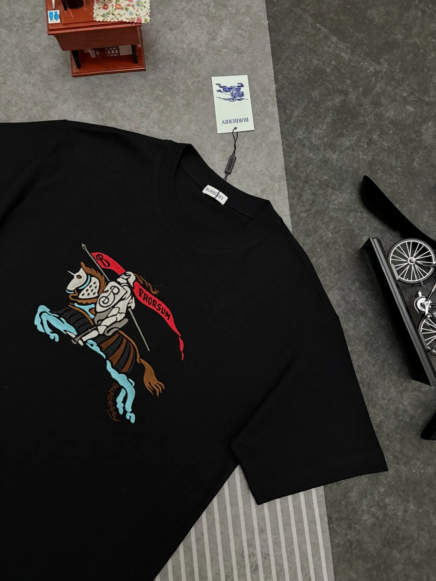 EKD Embroidered Cotton T-Shirt D17514891 — view 3