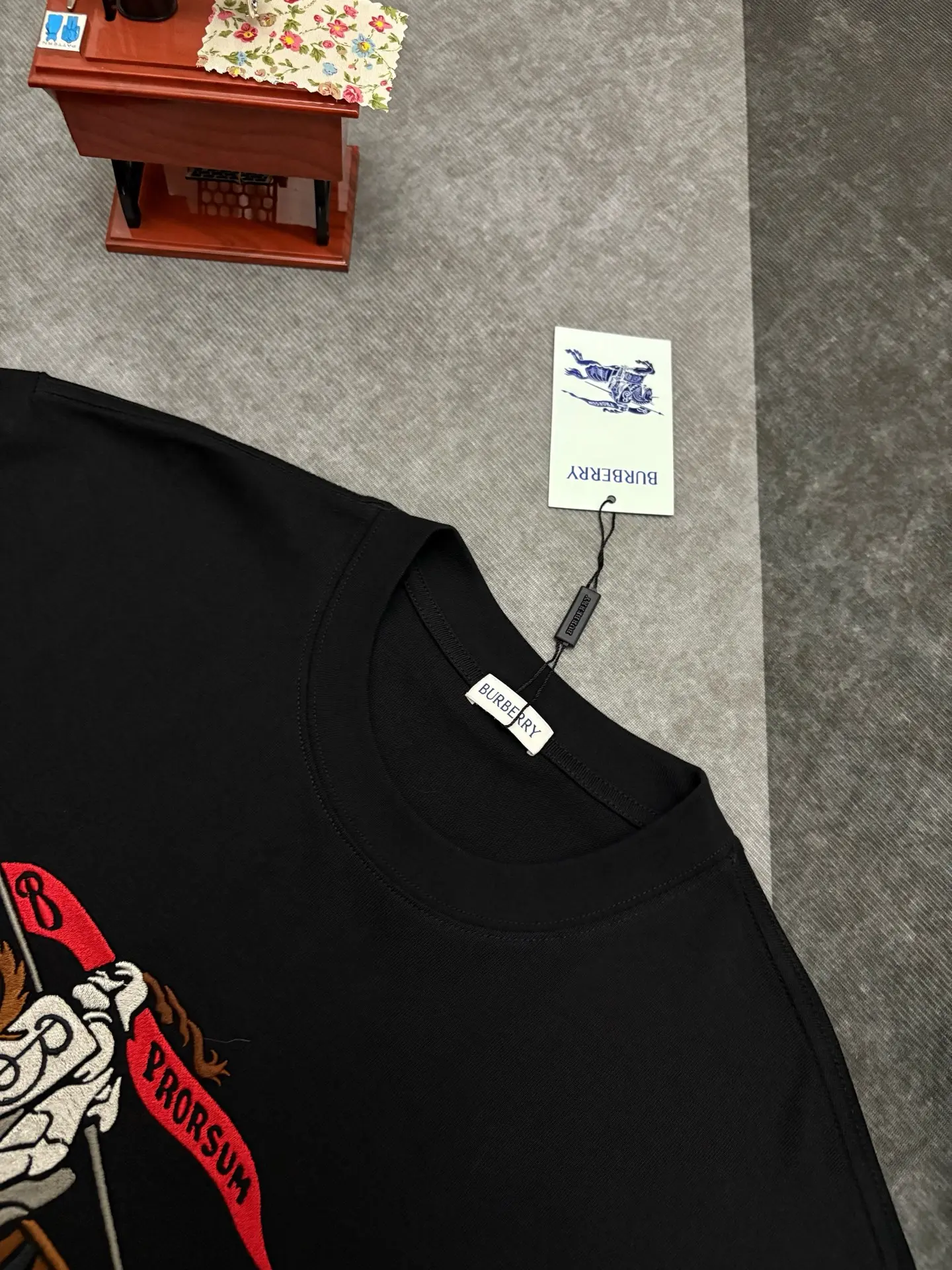 EKD Embroidered Cotton T-Shirt D17514891 — view 4