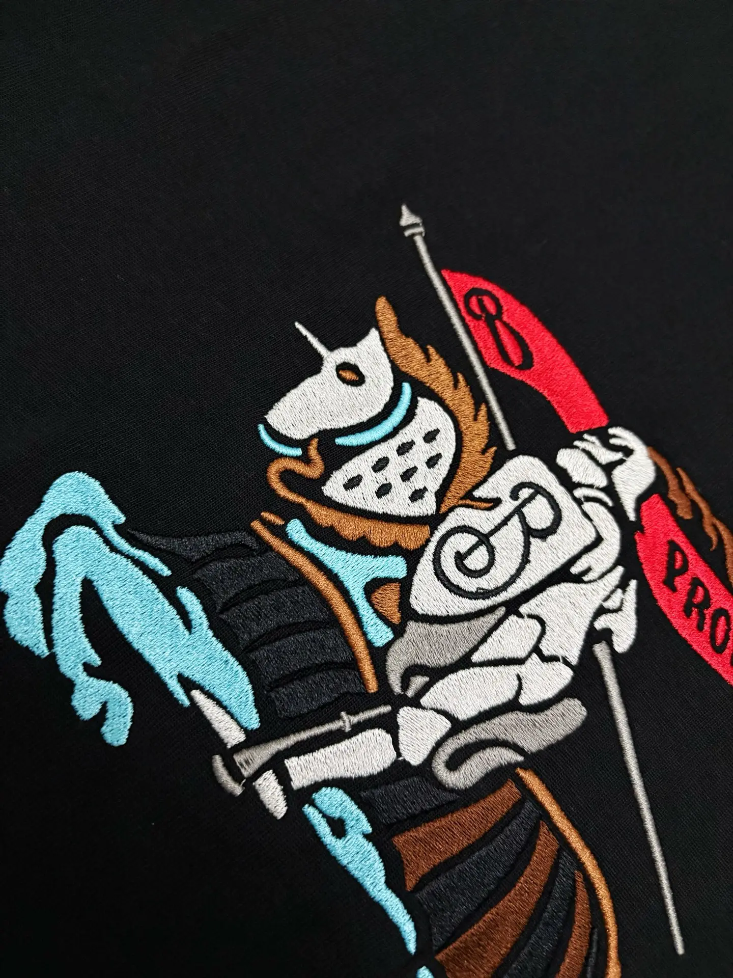 EKD Embroidered Cotton T-Shirt D17514891 — view 6