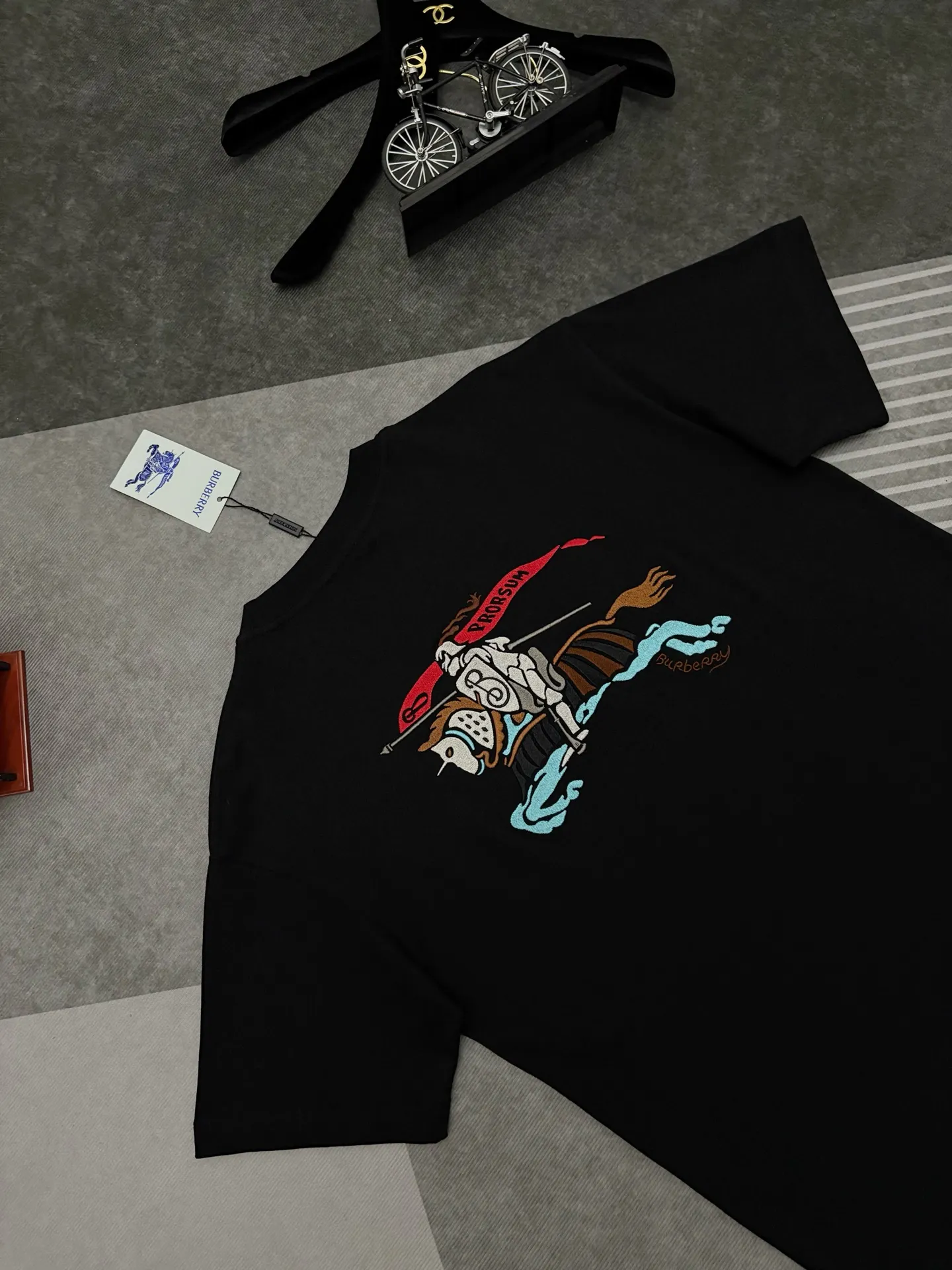 EKD Logo Embroidered Cotton T-Shirt D17514897 — view 7