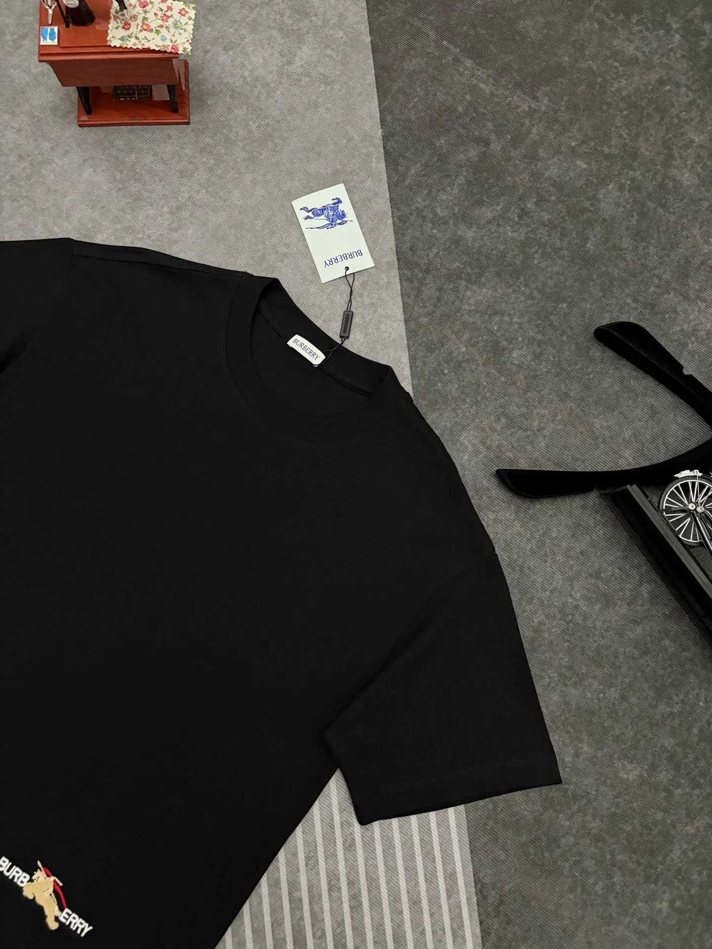 Embroidered EKD Cotton Jersey T-Shirt D17514884 — view 3