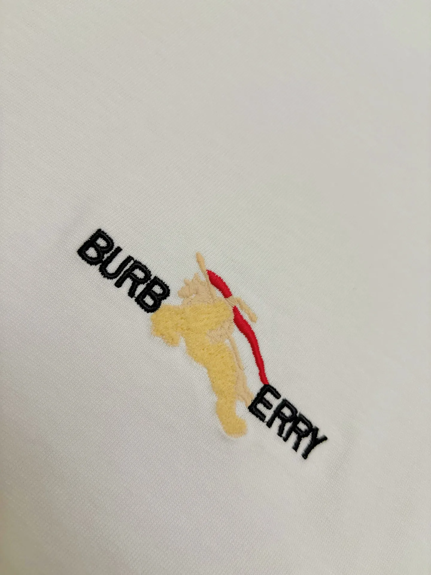 Embroidered Logo Cotton T-Shirt D17514883 — view 6