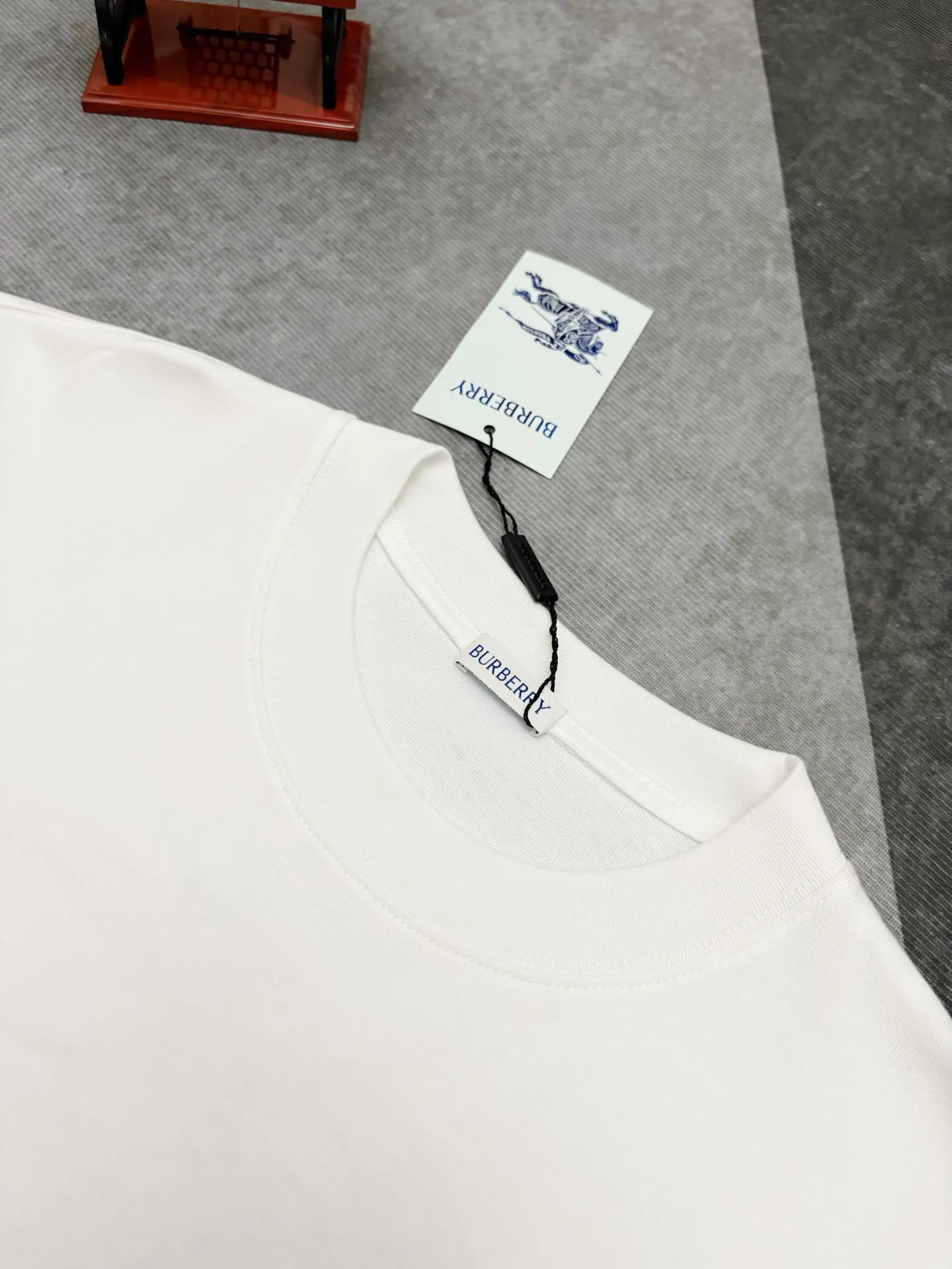 Embroidered Logo Cotton T-Shirt D17514898 — view 4