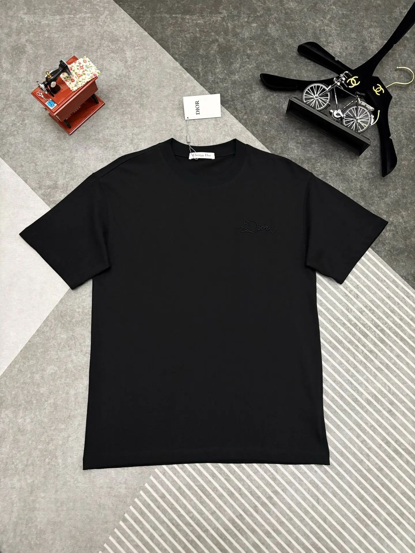 Embroidered Logo Cotton T-Shirt D17514875