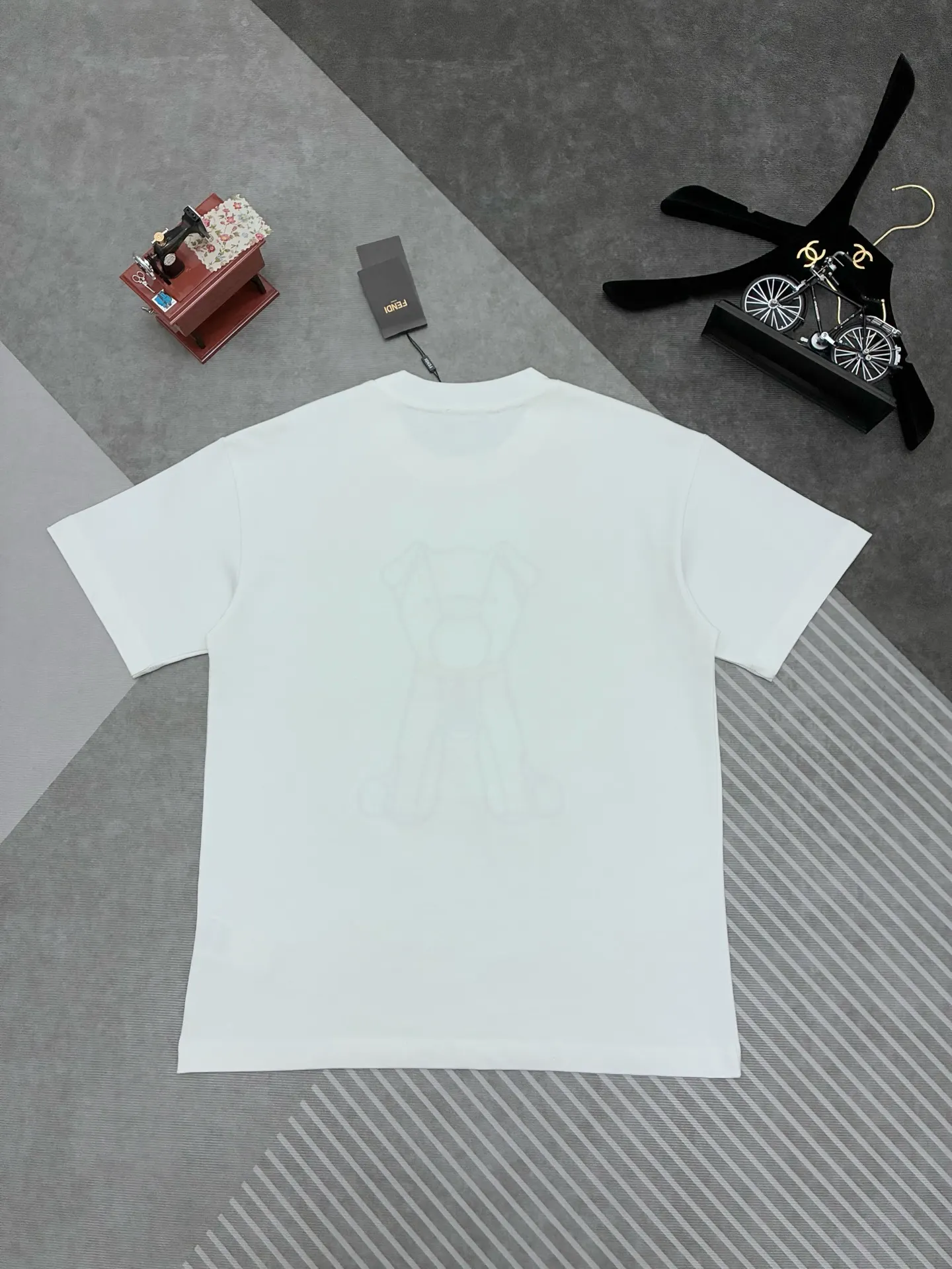 Embroidered Logo Dog Cotton T-Shirt D17514902 — view 7