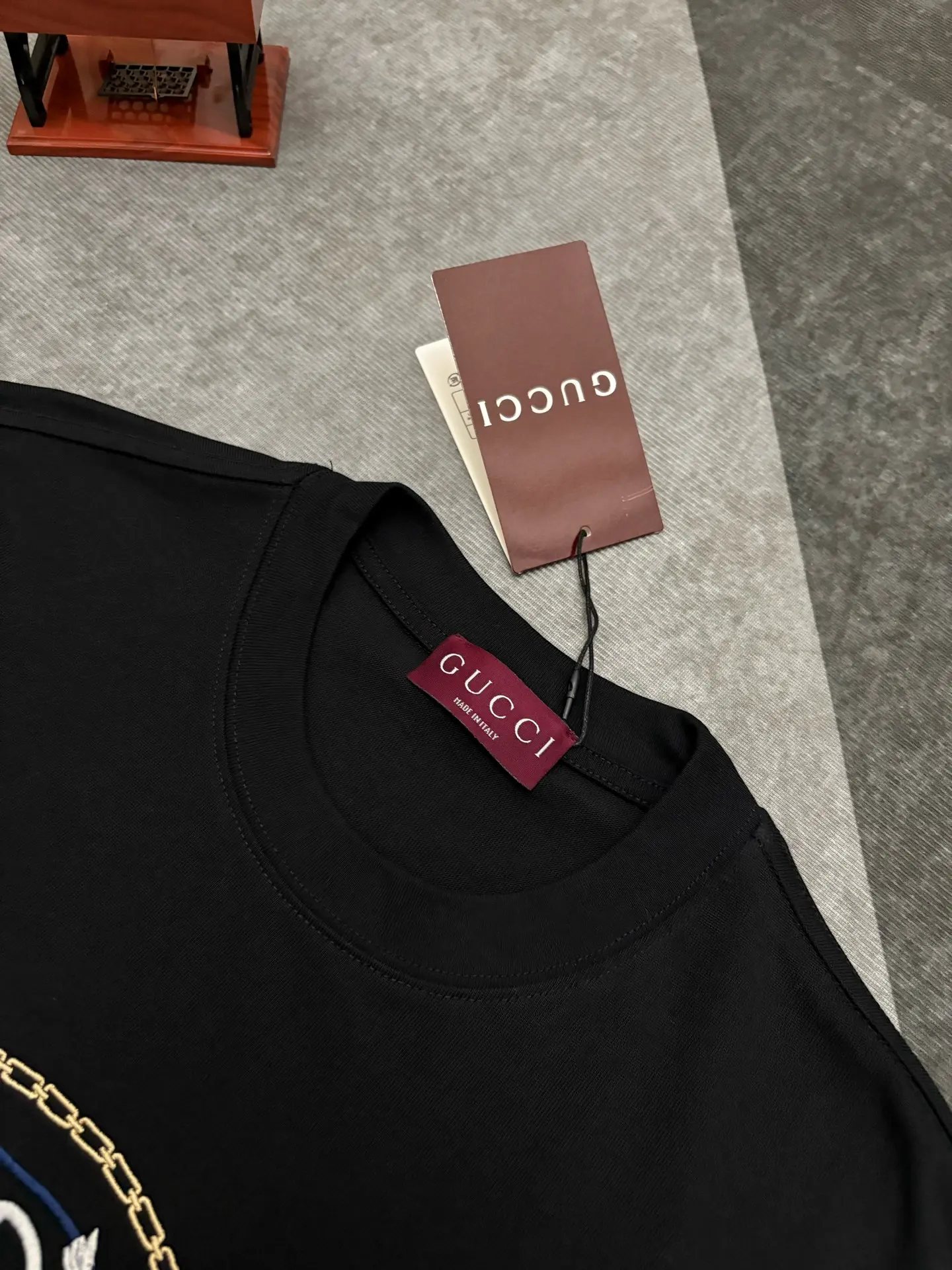 Embroidered Equestrian Logo Cotton T-Shirt D17514886 — view 4