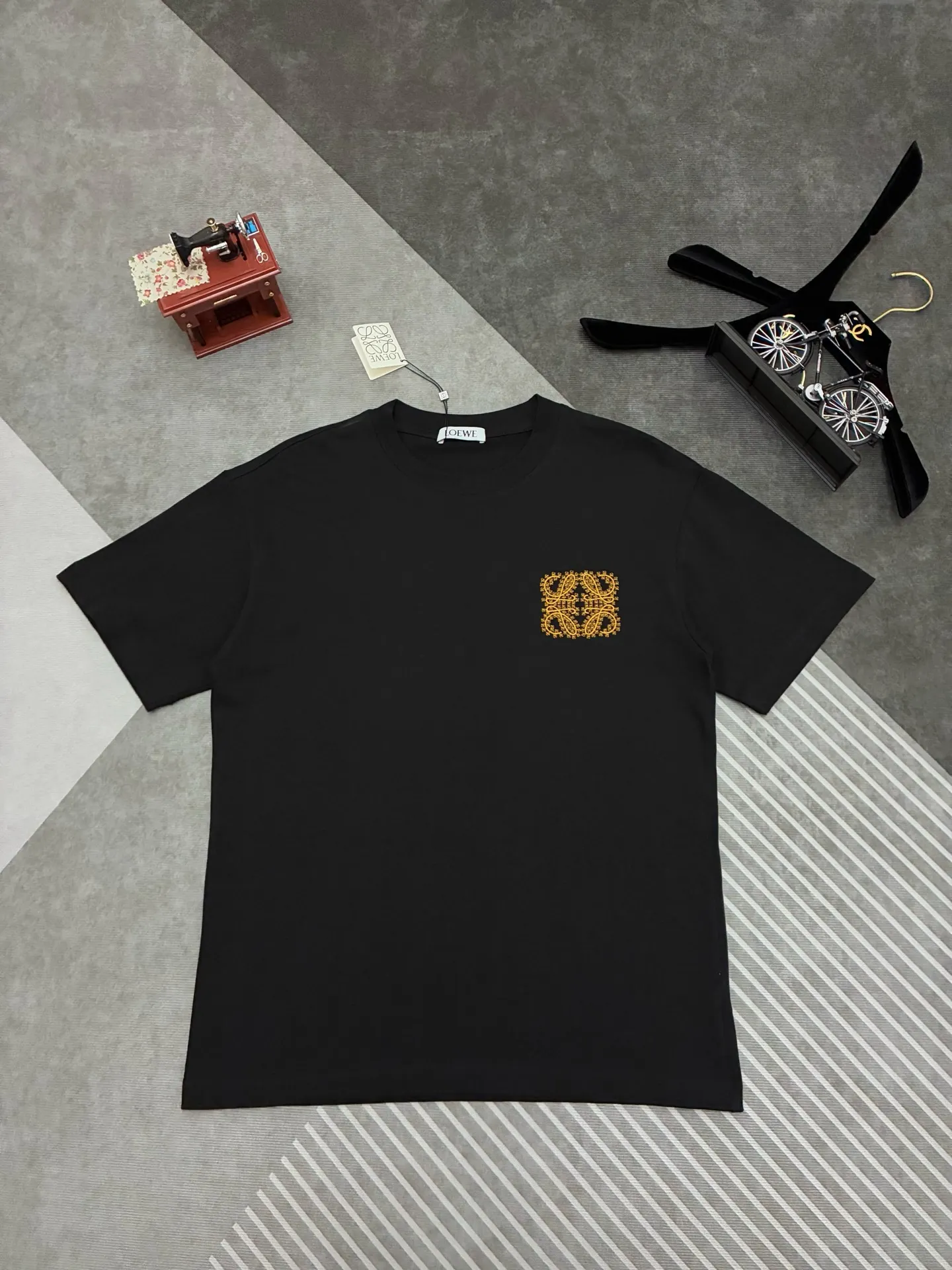 Anagram Embroidered Cotton T-Shirt D17514909