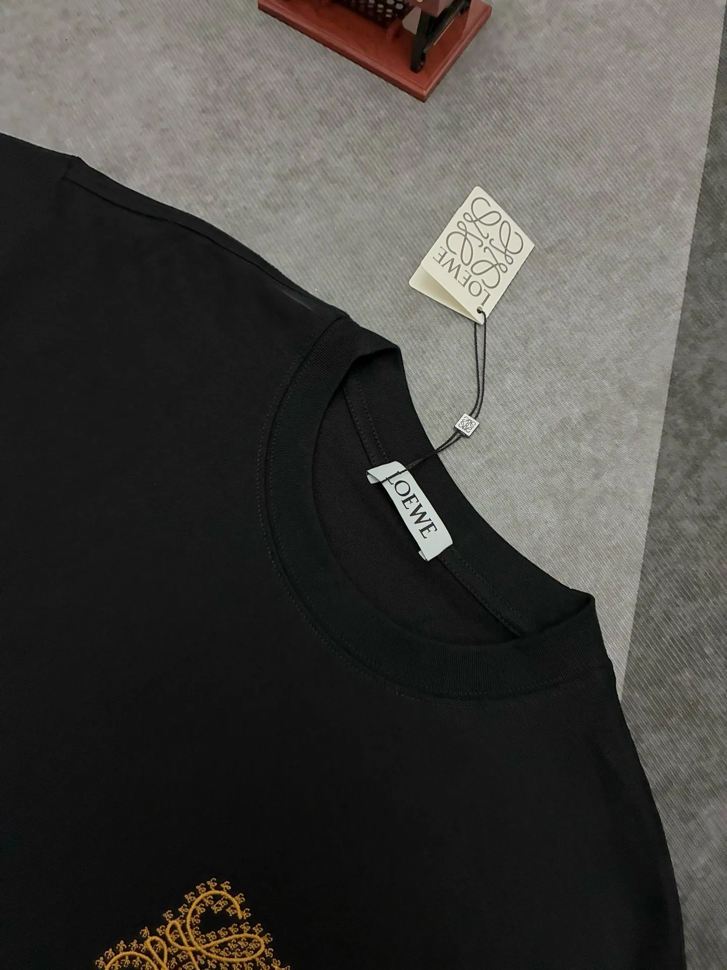 Anagram Embroidered Cotton T-Shirt D17514909 — view 4