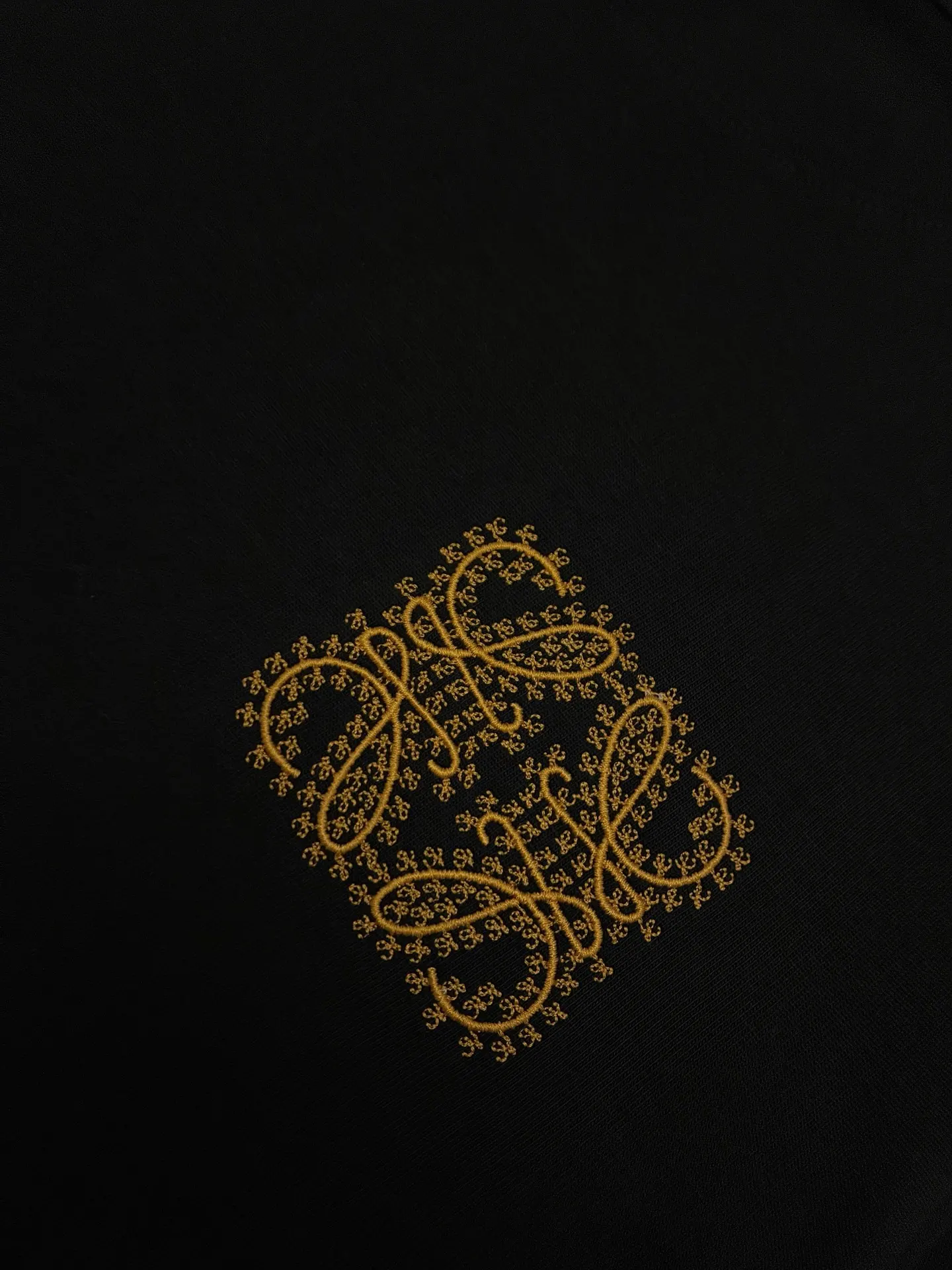 Anagram Embroidered Cotton T-Shirt D17514909 — view 5