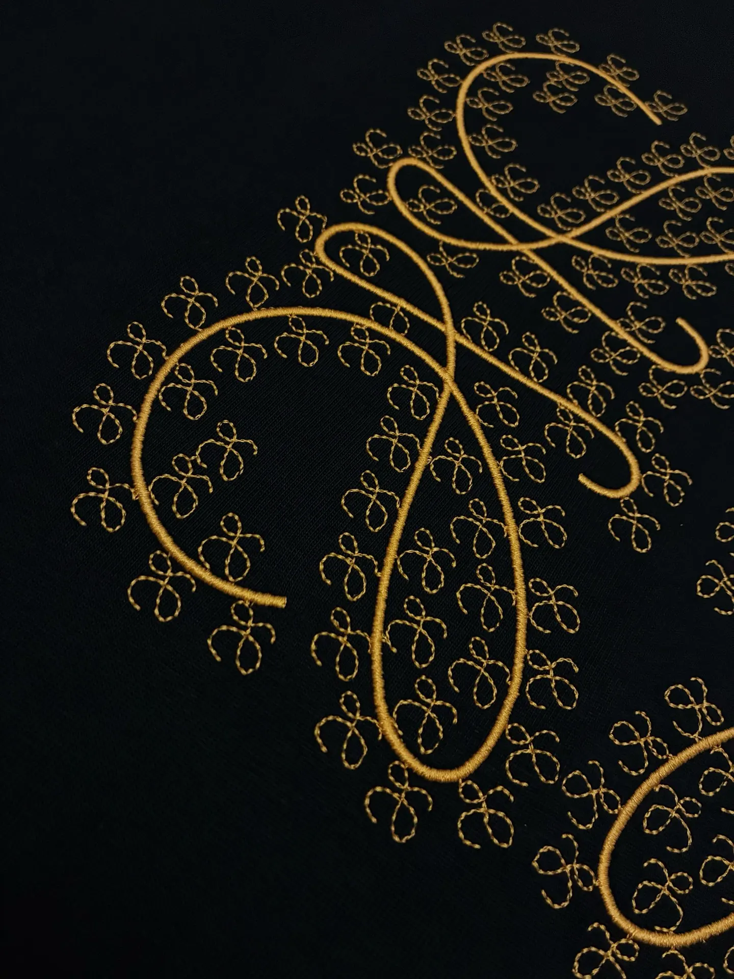 Anagram Embroidered Cotton T-Shirt D17514909 — view 9