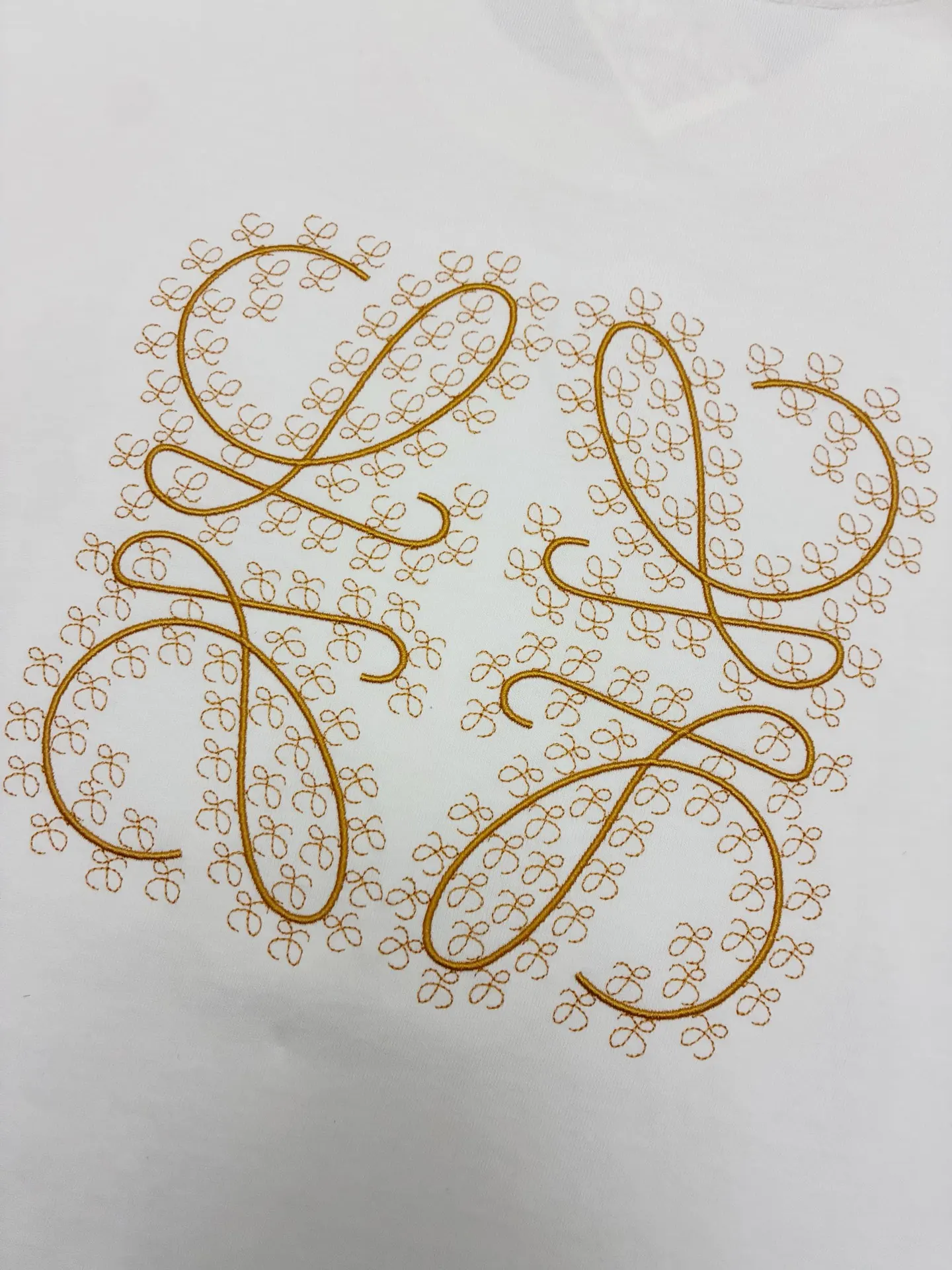 Anagram Embroidered Cotton T-Shirt D17514910 — view 7