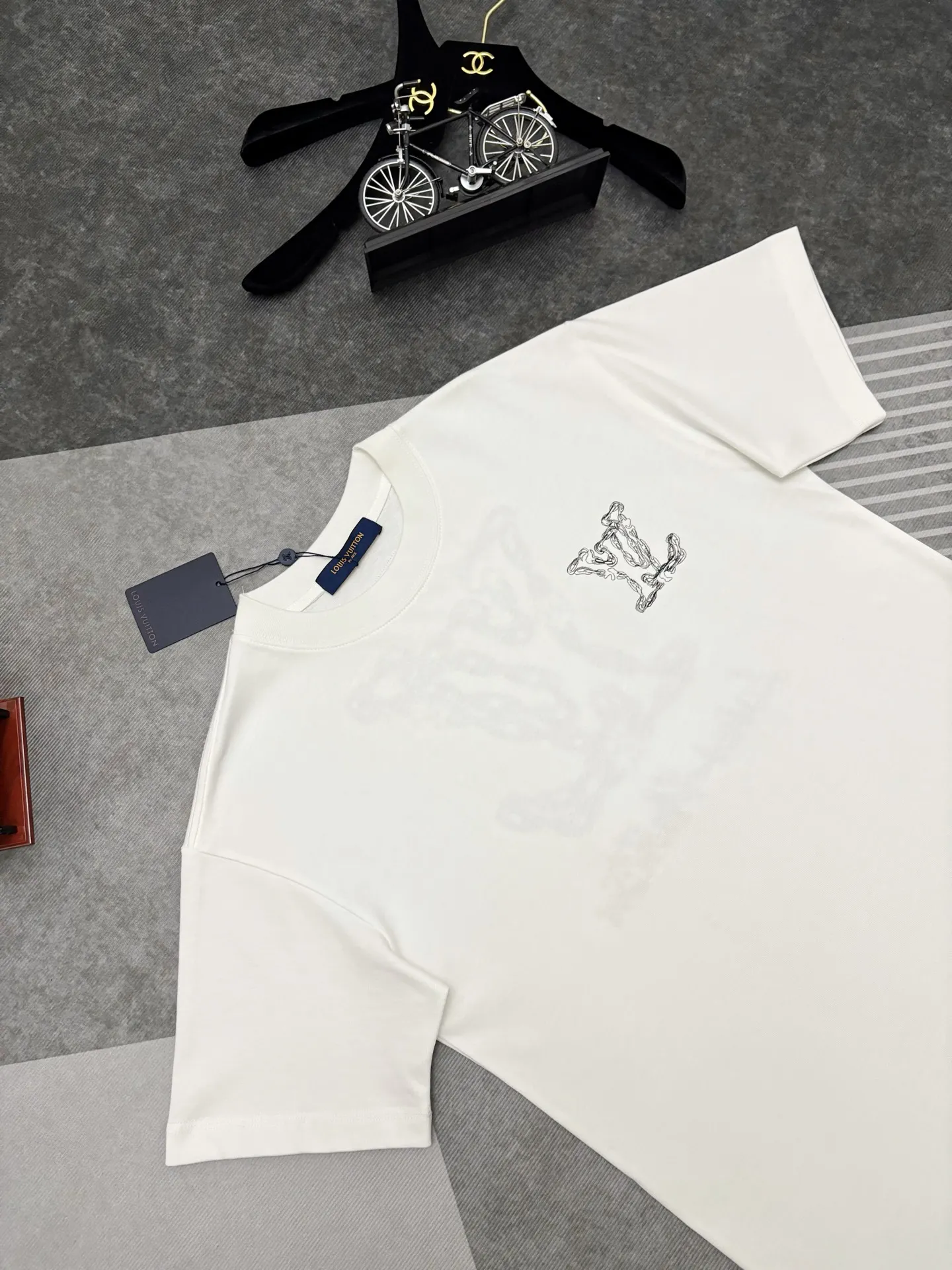 Embroidered Logo Cotton T-Shirt D17514894 — view 2