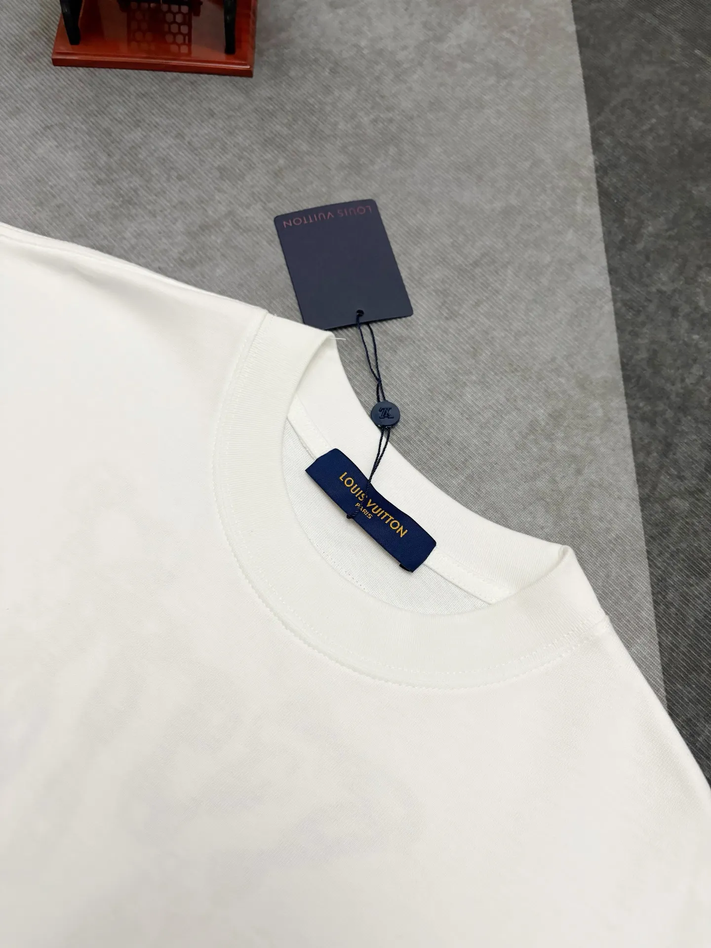 Embroidered Logo Cotton T-Shirt D17514894 — view 4