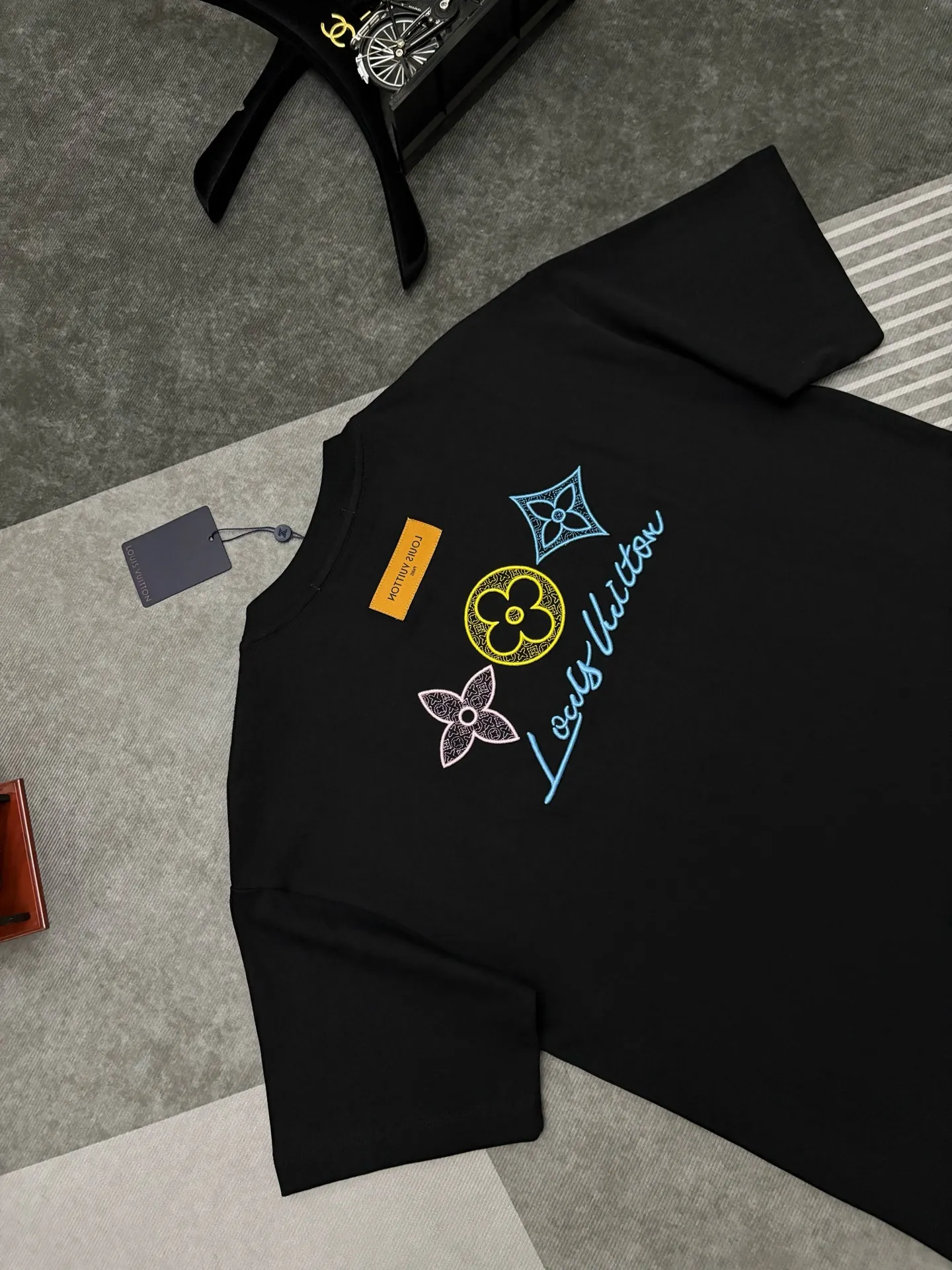 Embroidered Logo Cotton T-Shirt D17514882 — view 6