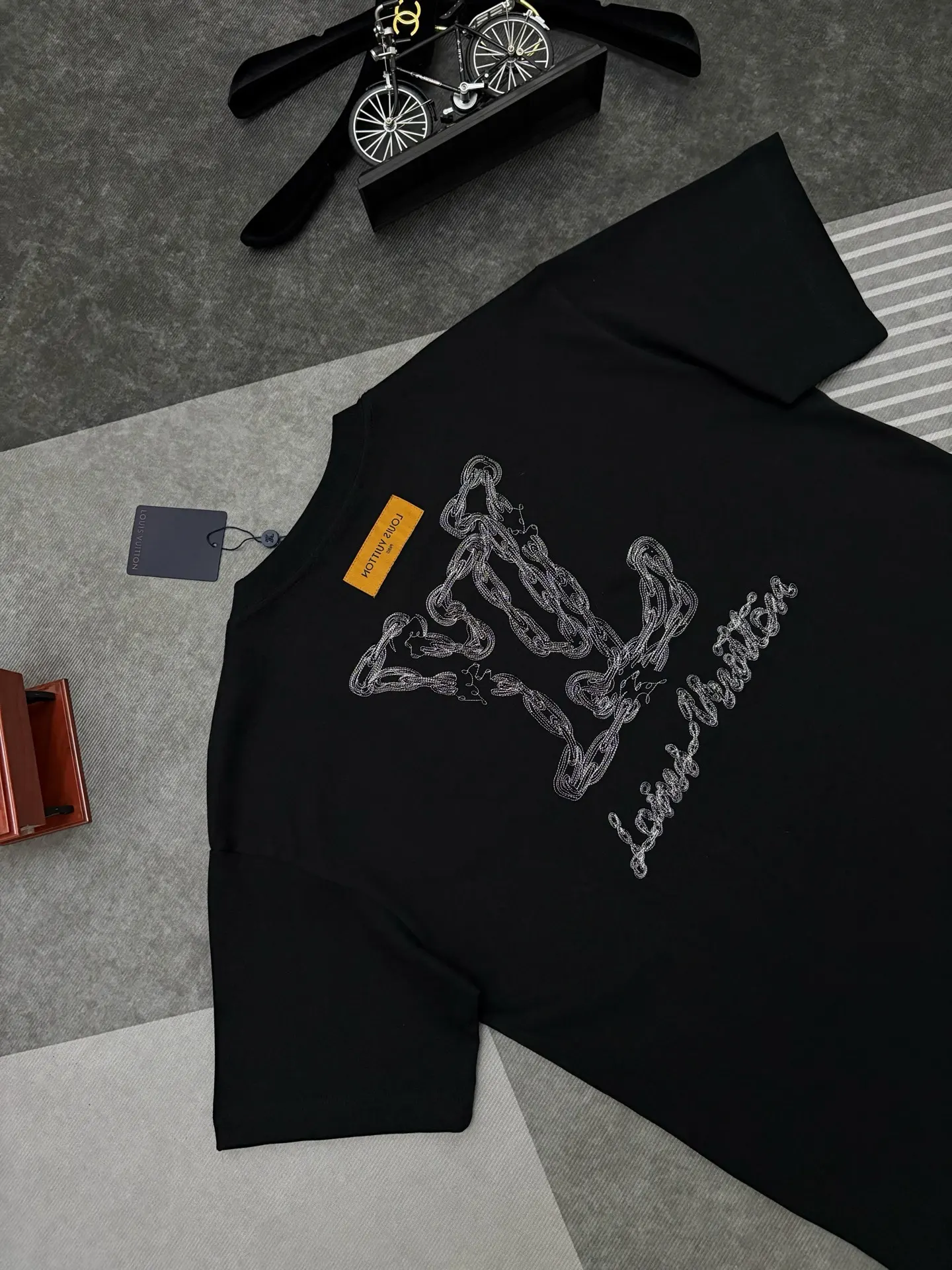 Embroidered Logo Cotton T-Shirt D17514893 — view 7