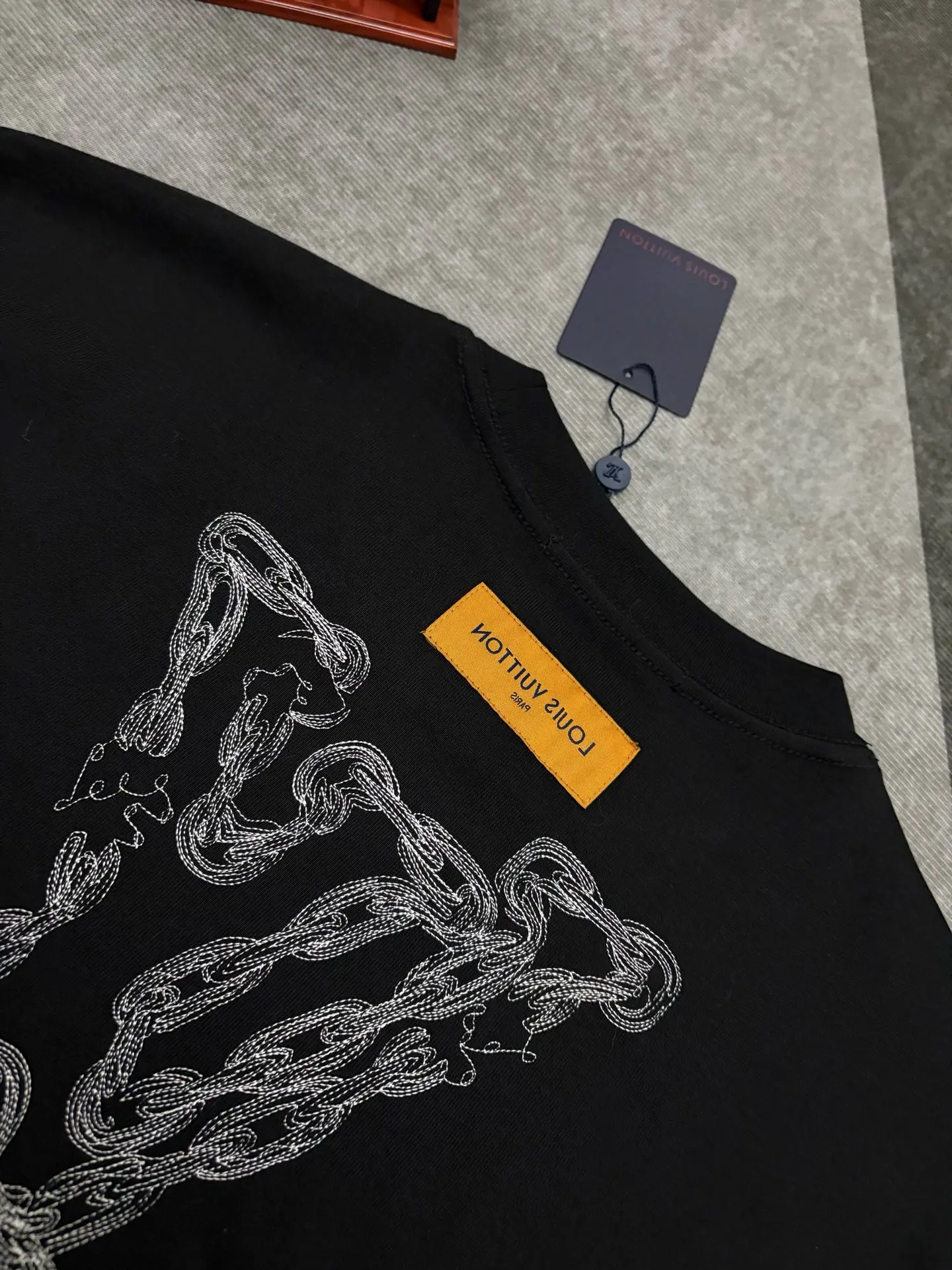 Embroidered Logo Cotton T-Shirt D17514893 — view 8