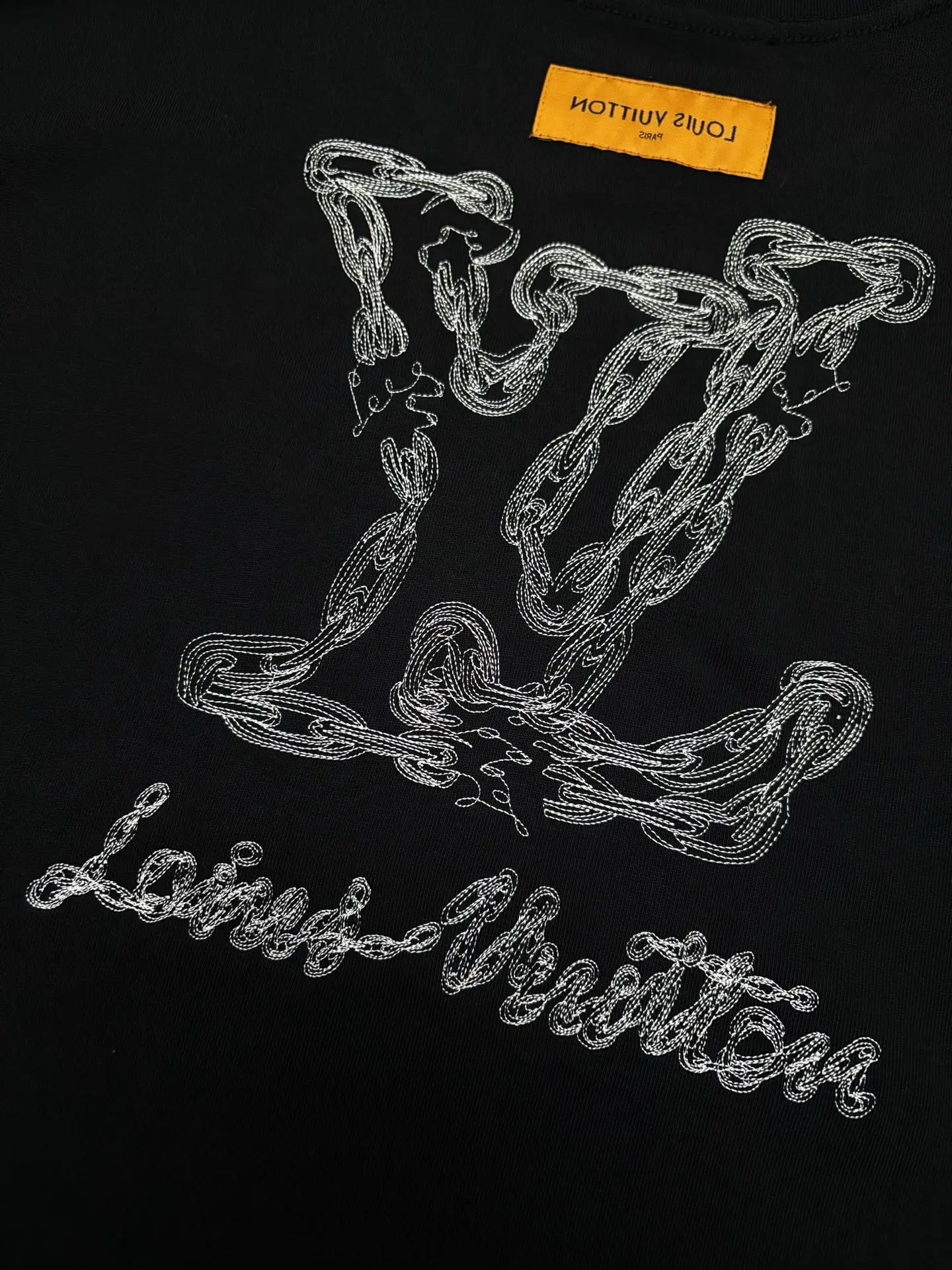 Embroidered Logo Cotton T-Shirt D17514893 — view 9