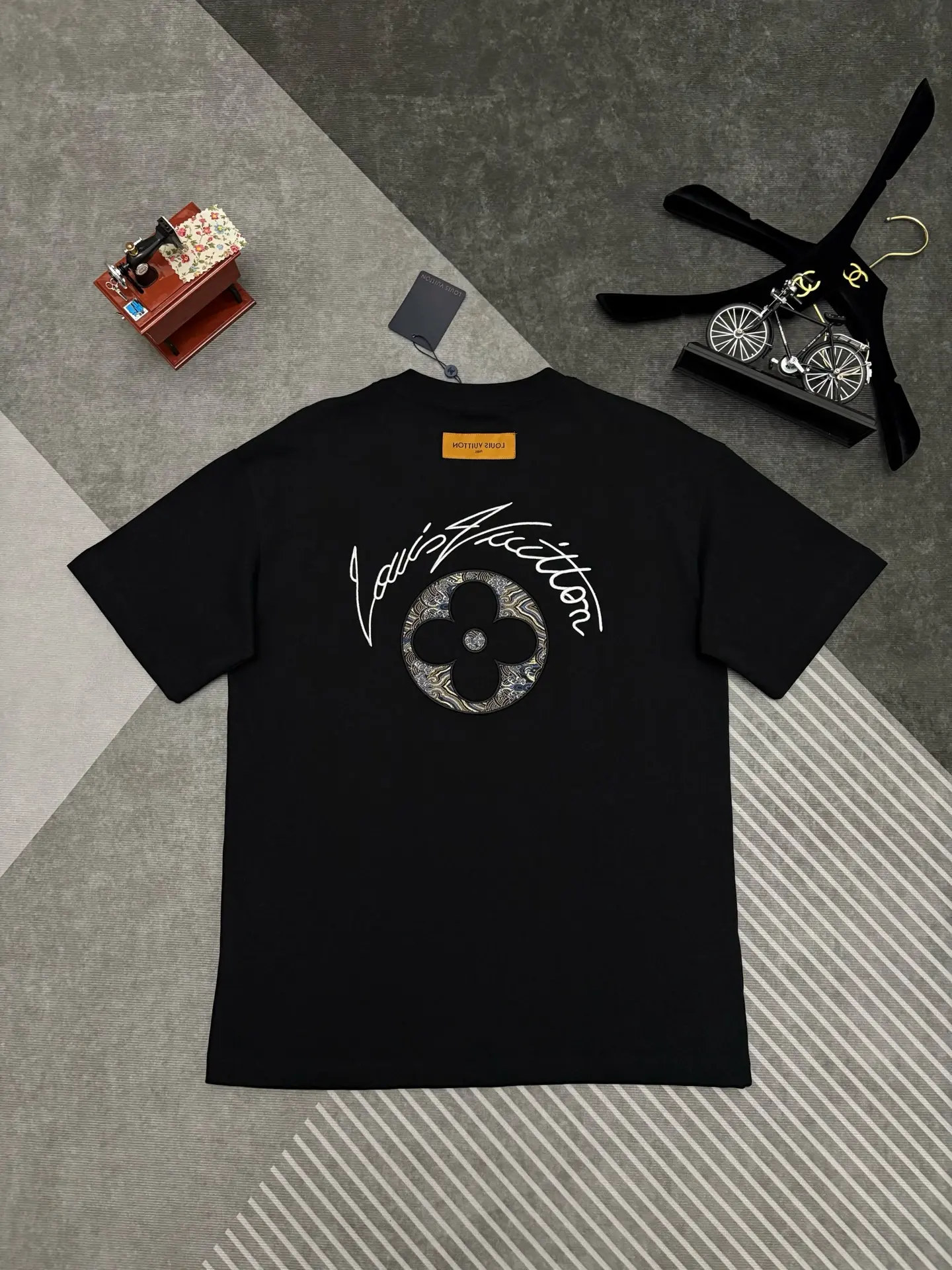 Embroidered Logo Cotton T-Shirt D17514899 — view 5