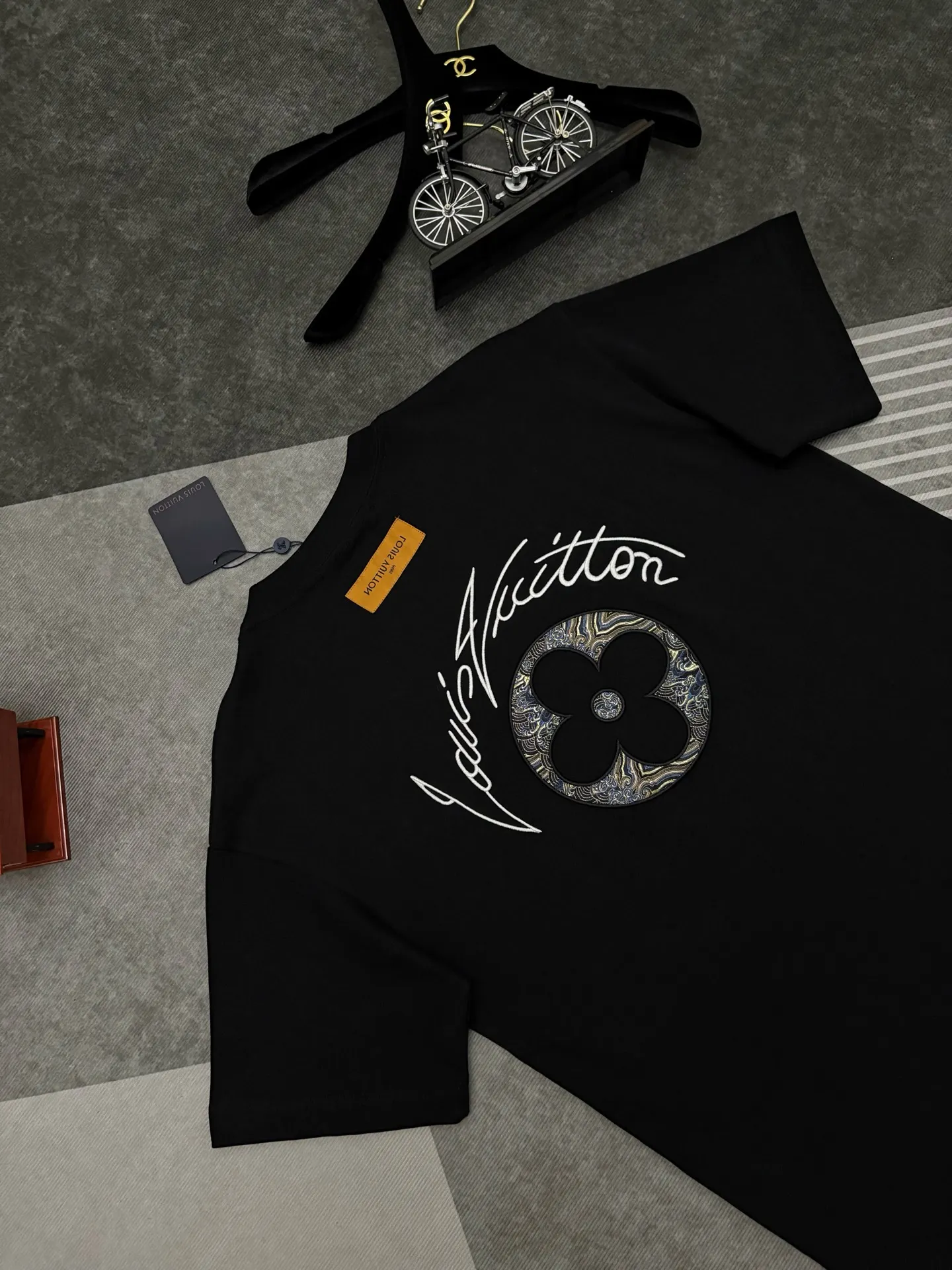 Embroidered Logo Cotton T-Shirt D17514899 — view 6