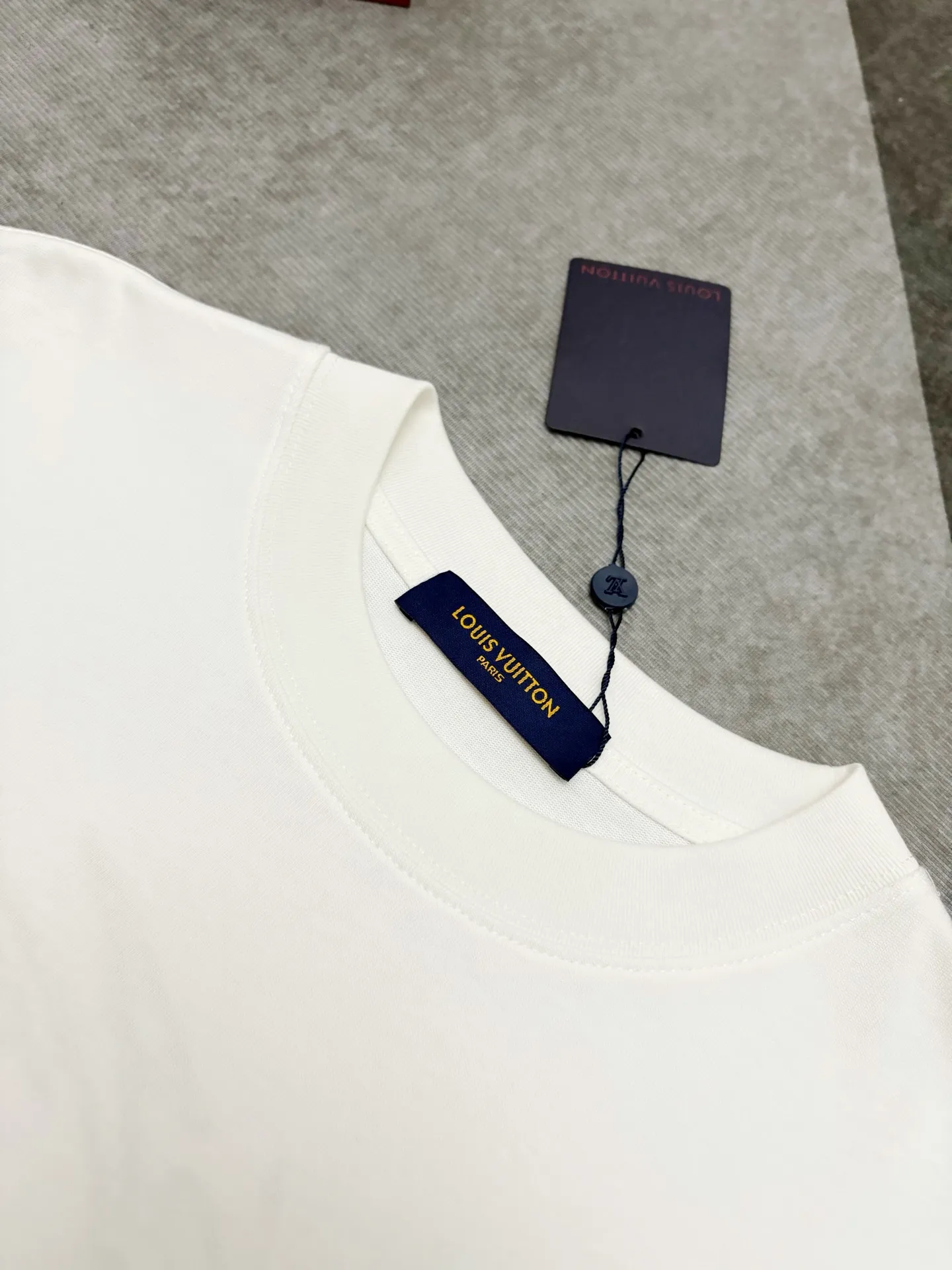Embroidered Logo Cotton T-Shirt D17514900 — view 5