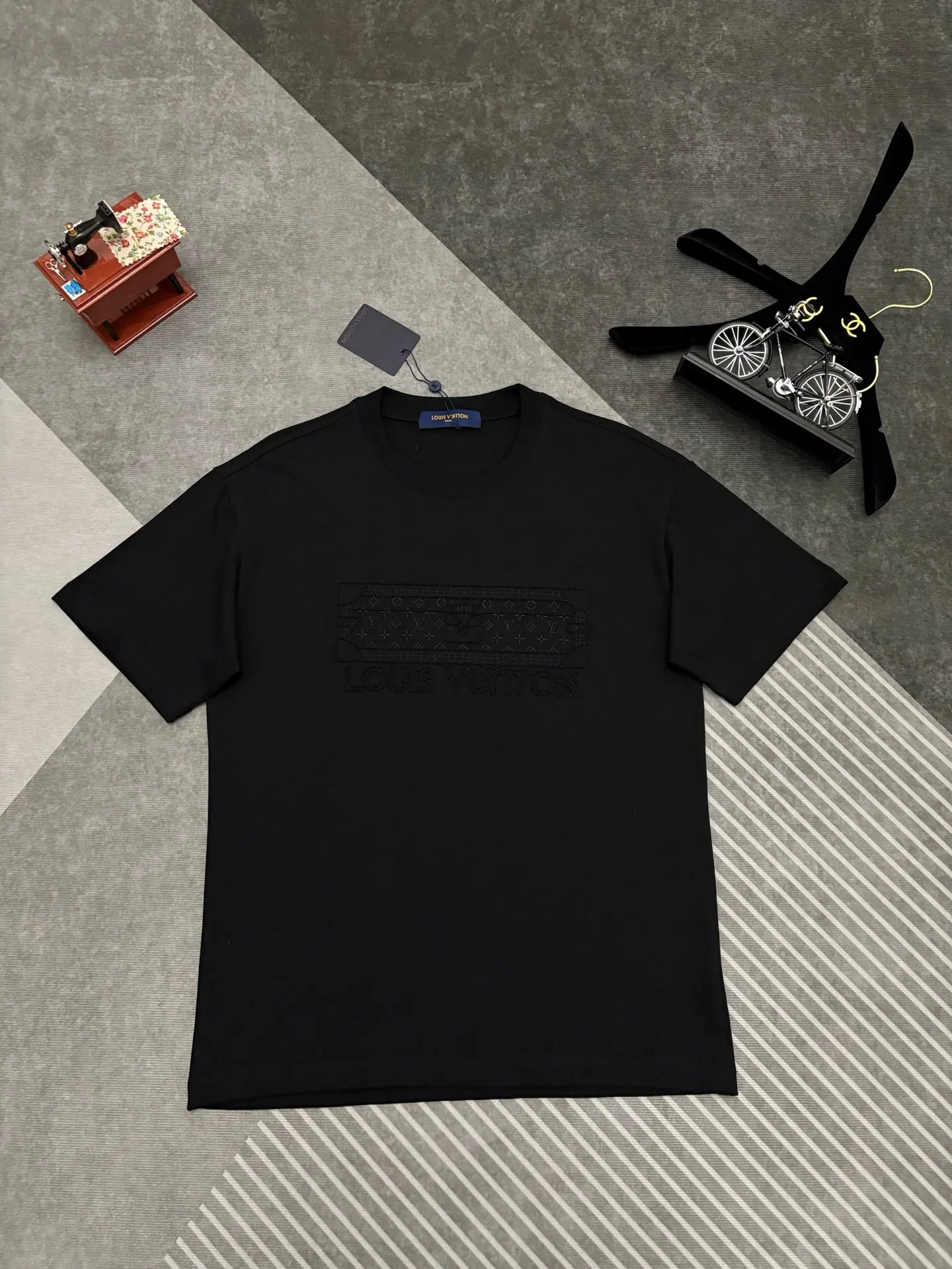 Embroidered Monogram Cotton T-Shirt D17514878