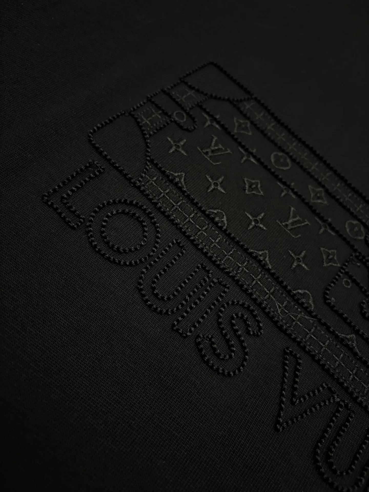 Embroidered Monogram Cotton T-Shirt D17514878 — view 6