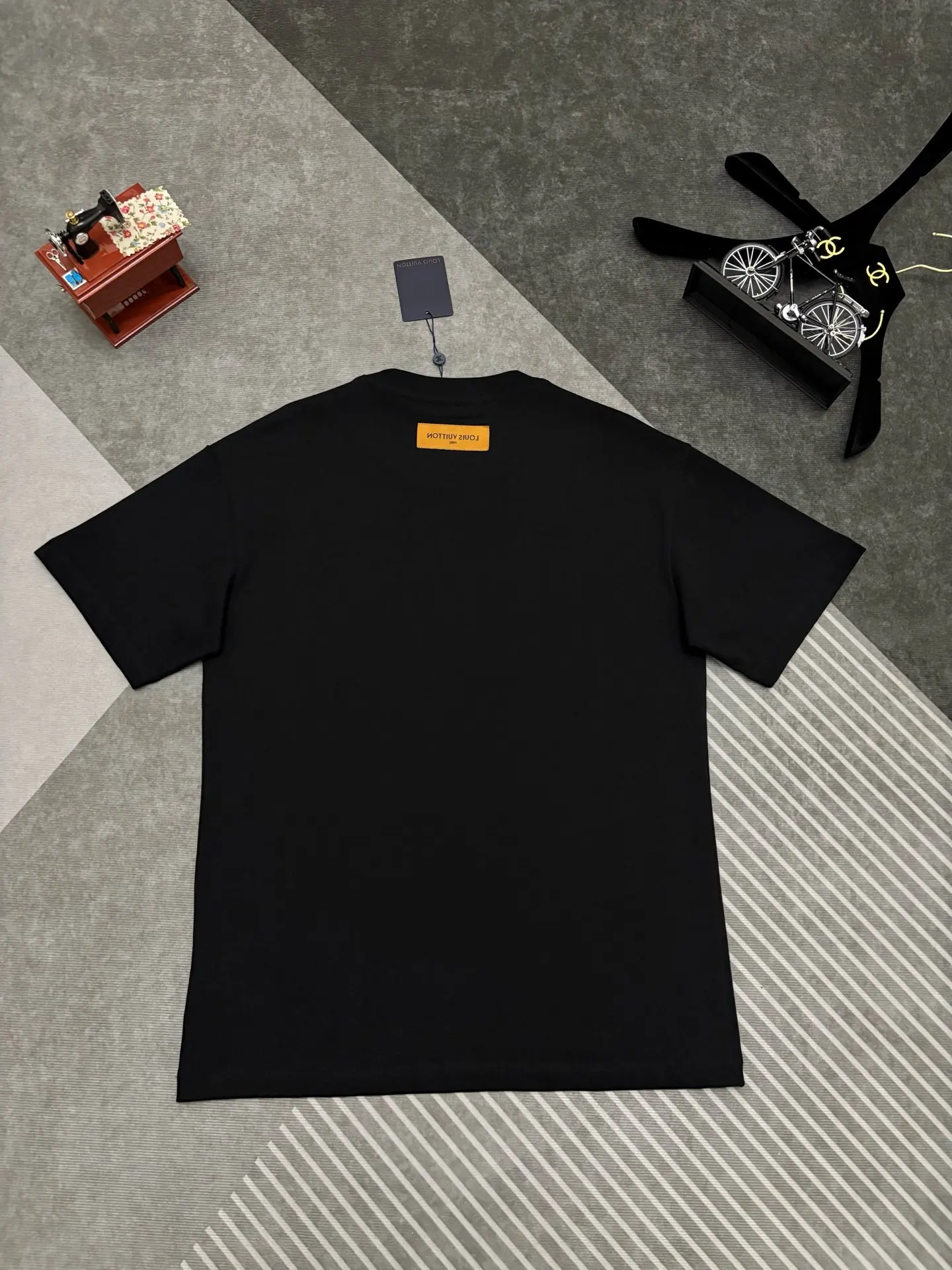 Embroidered Monogram Cotton T-Shirt D17514878 — view 7