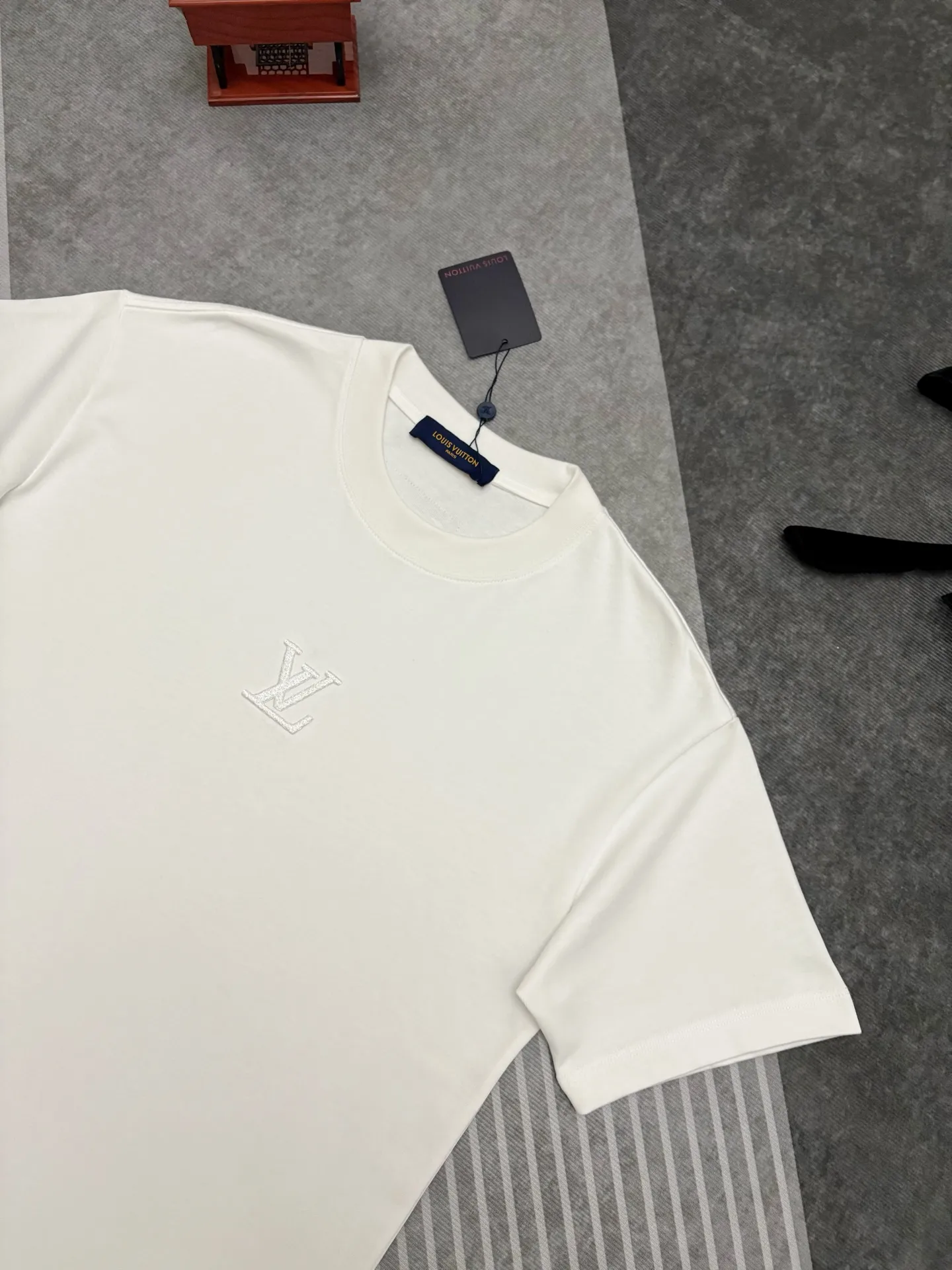 Embroidered Logo Cotton T-Shirt D17514887 — view 3