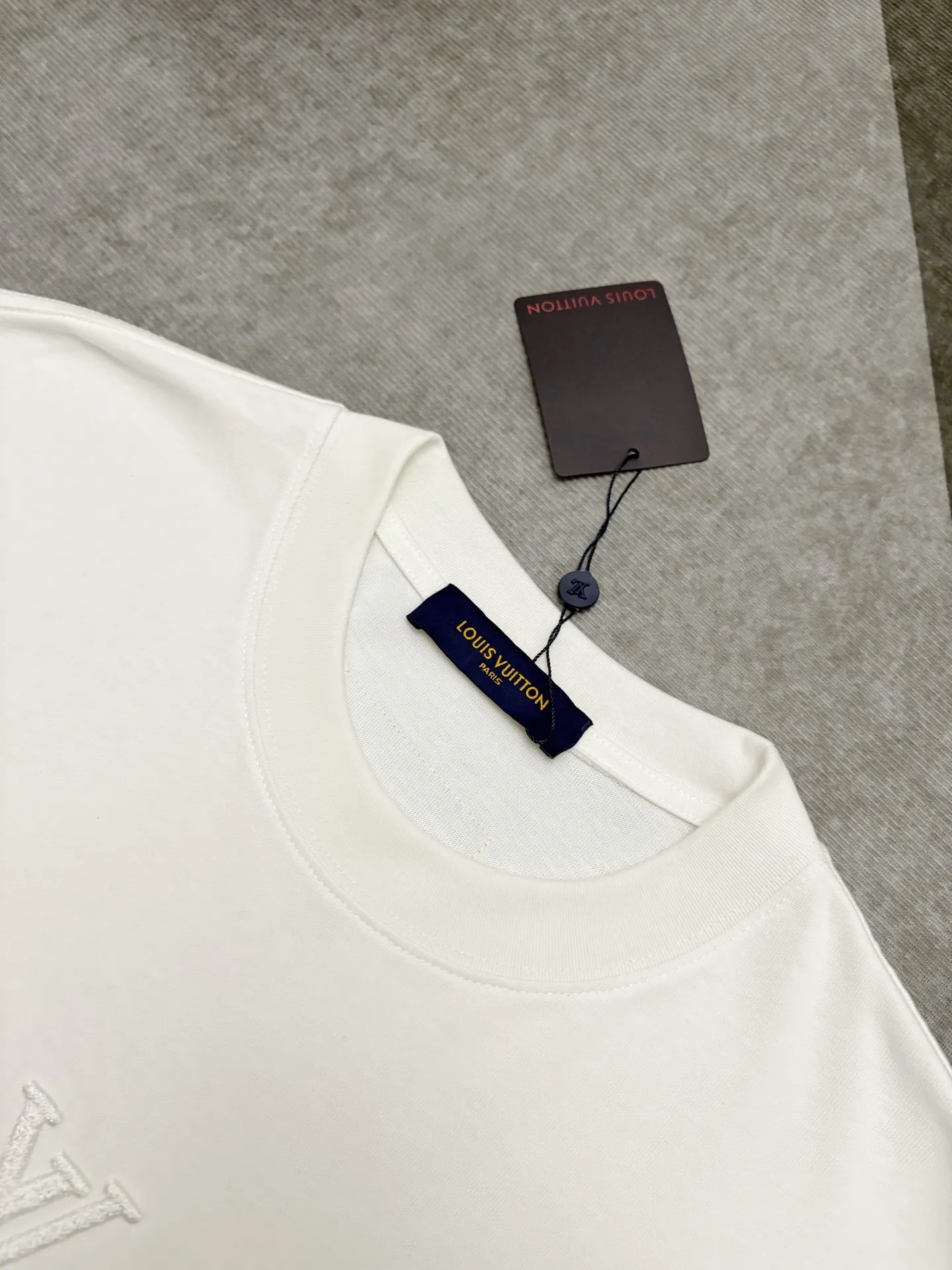 Embroidered Logo Cotton T-Shirt D17514887 — view 4