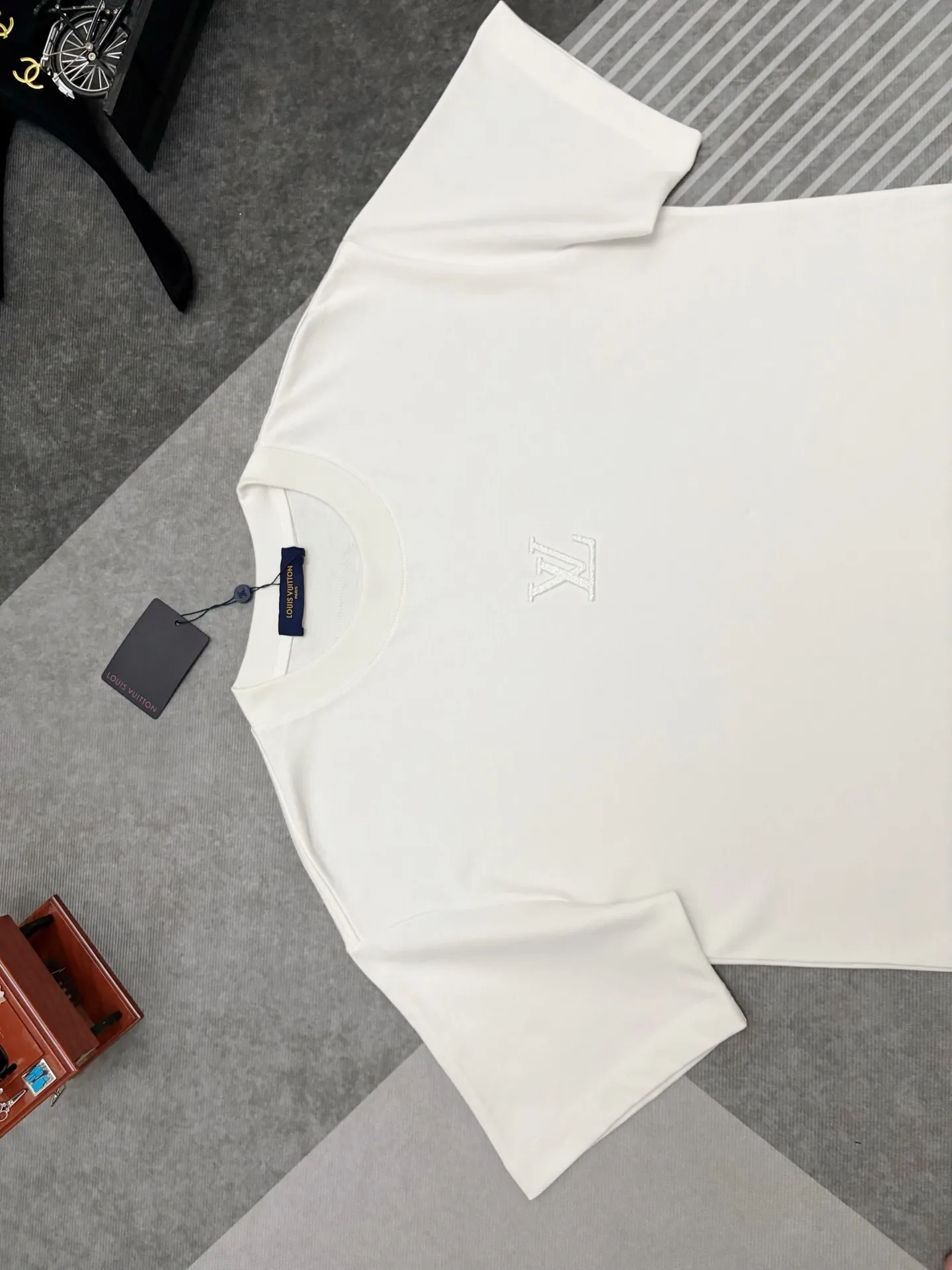 Embroidered Logo Cotton T-Shirt D17514887 — view 6