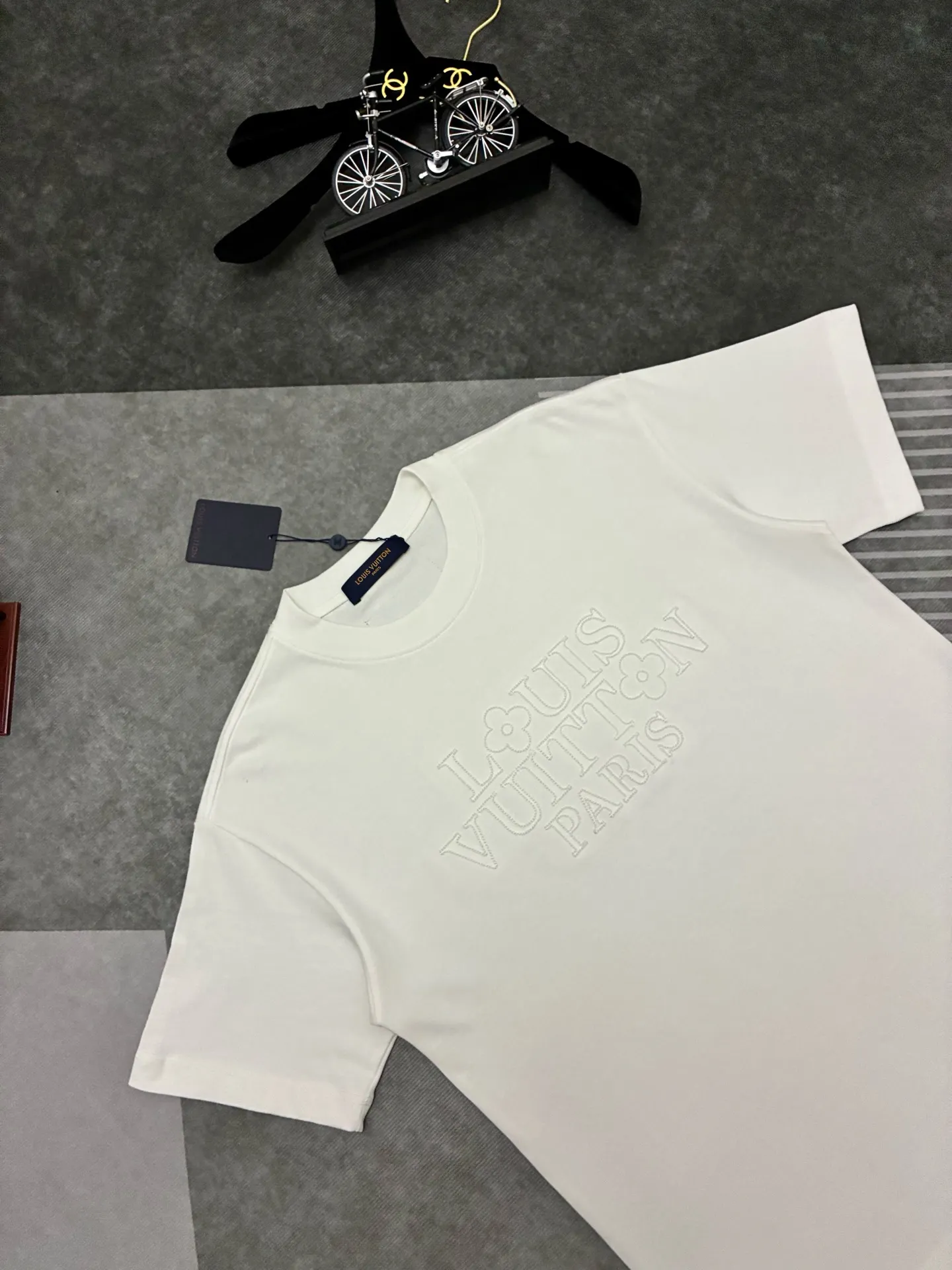 Embroidered Logo Cotton Jersey T-Shirt D17514911 — view 2