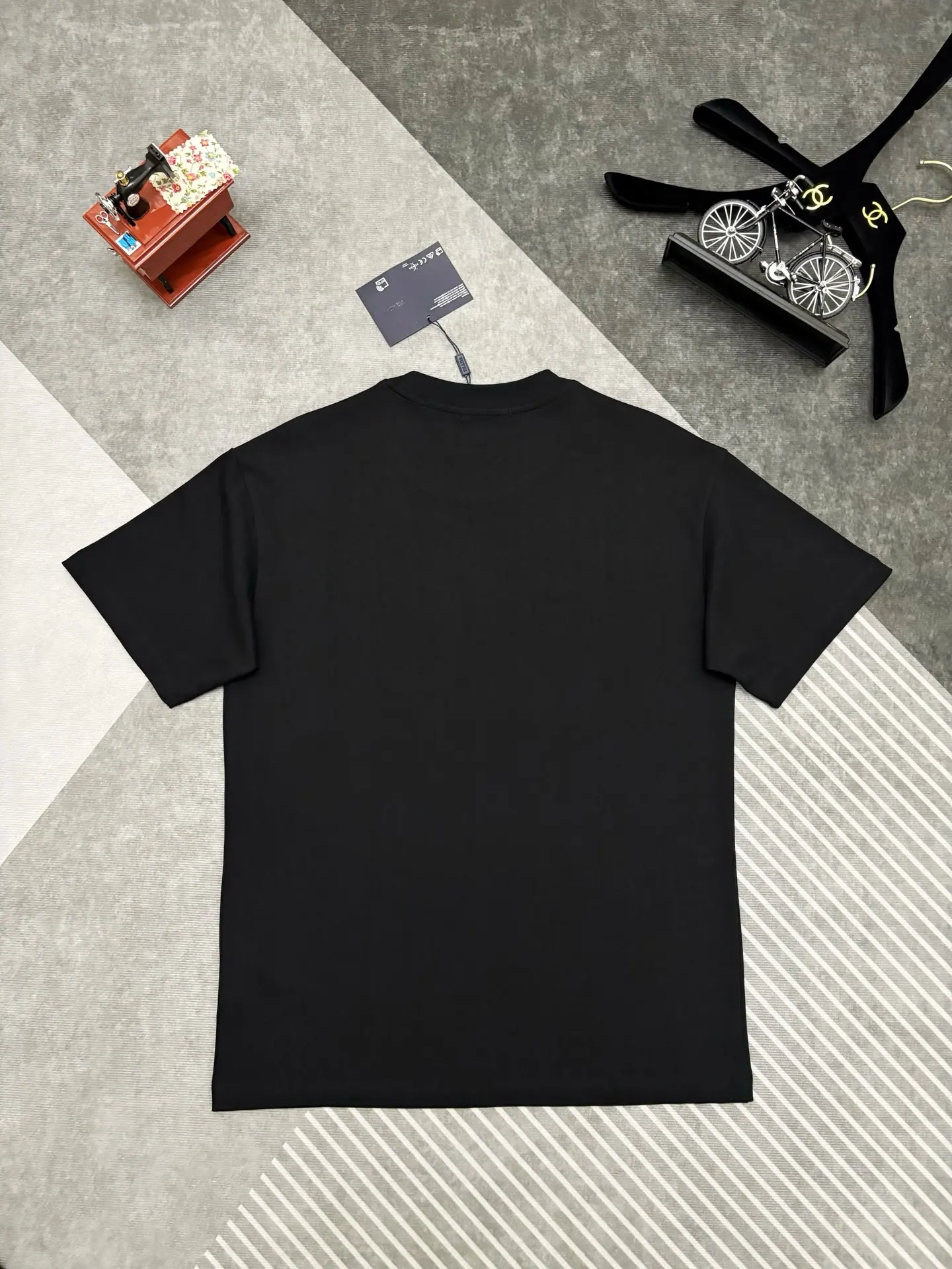 Embroidered Logo Cotton-Jersey T-Shirt D17514871 — view 7