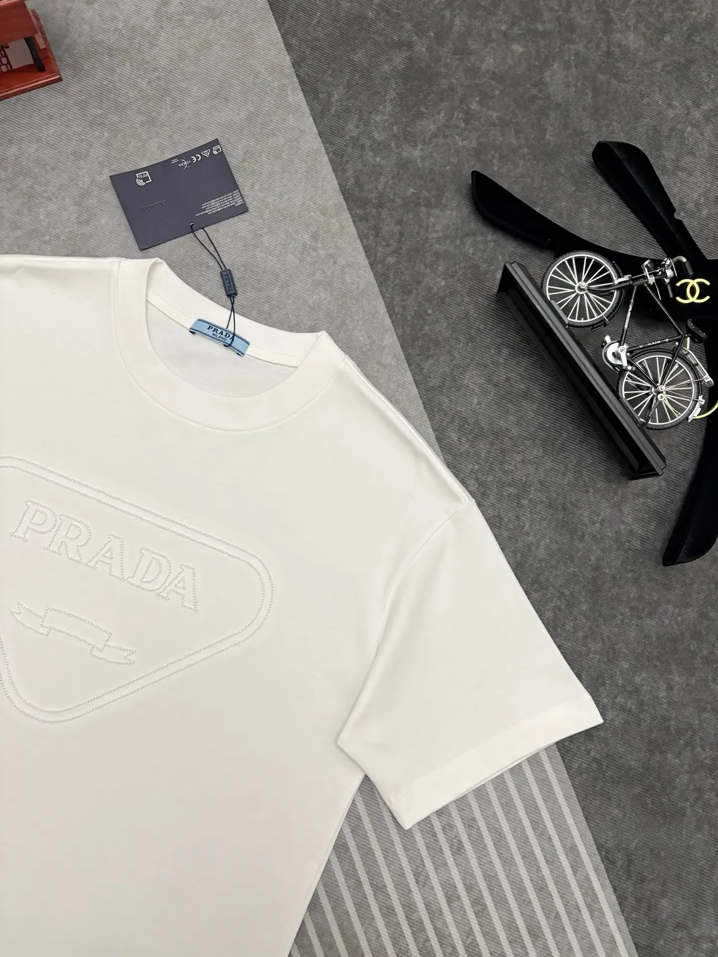 Embroidered Logo Cotton-Jersey T-Shirt D17514872 — view 4