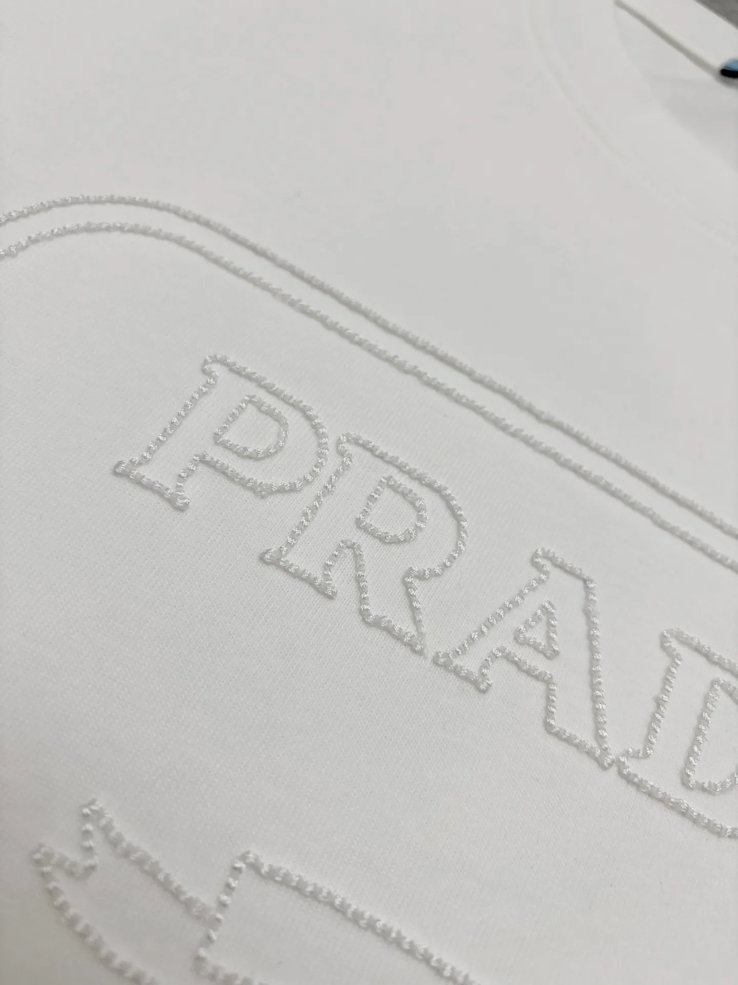 Embroidered Logo Cotton-Jersey T-Shirt D17514872 — view 7