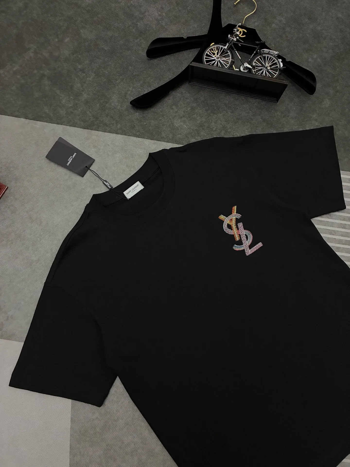Logo-Embroidered Cotton-Jersey T-Shirt D17514907 — view 2