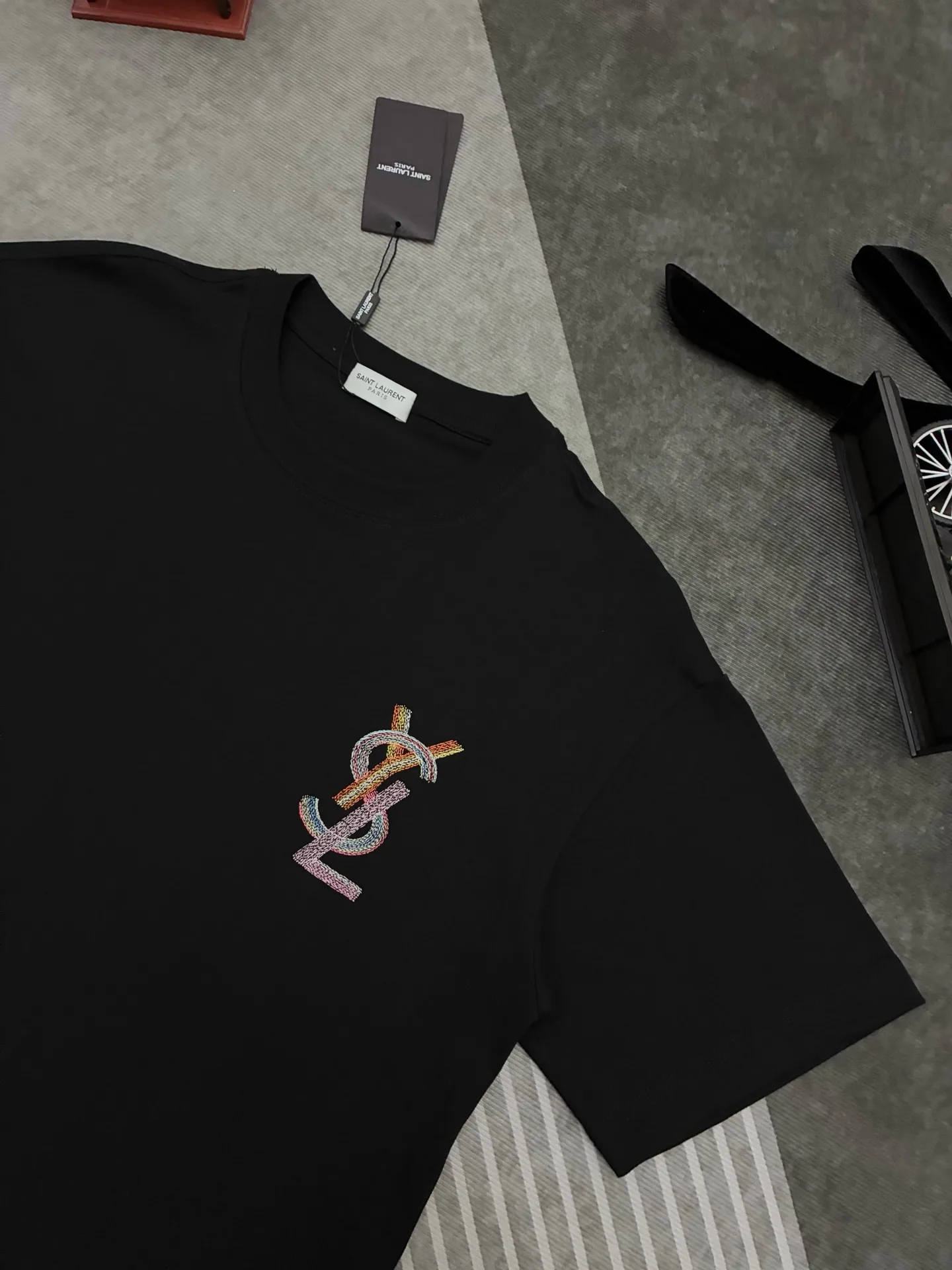 Logo-Embroidered Cotton-Jersey T-Shirt D17514907 — view 3