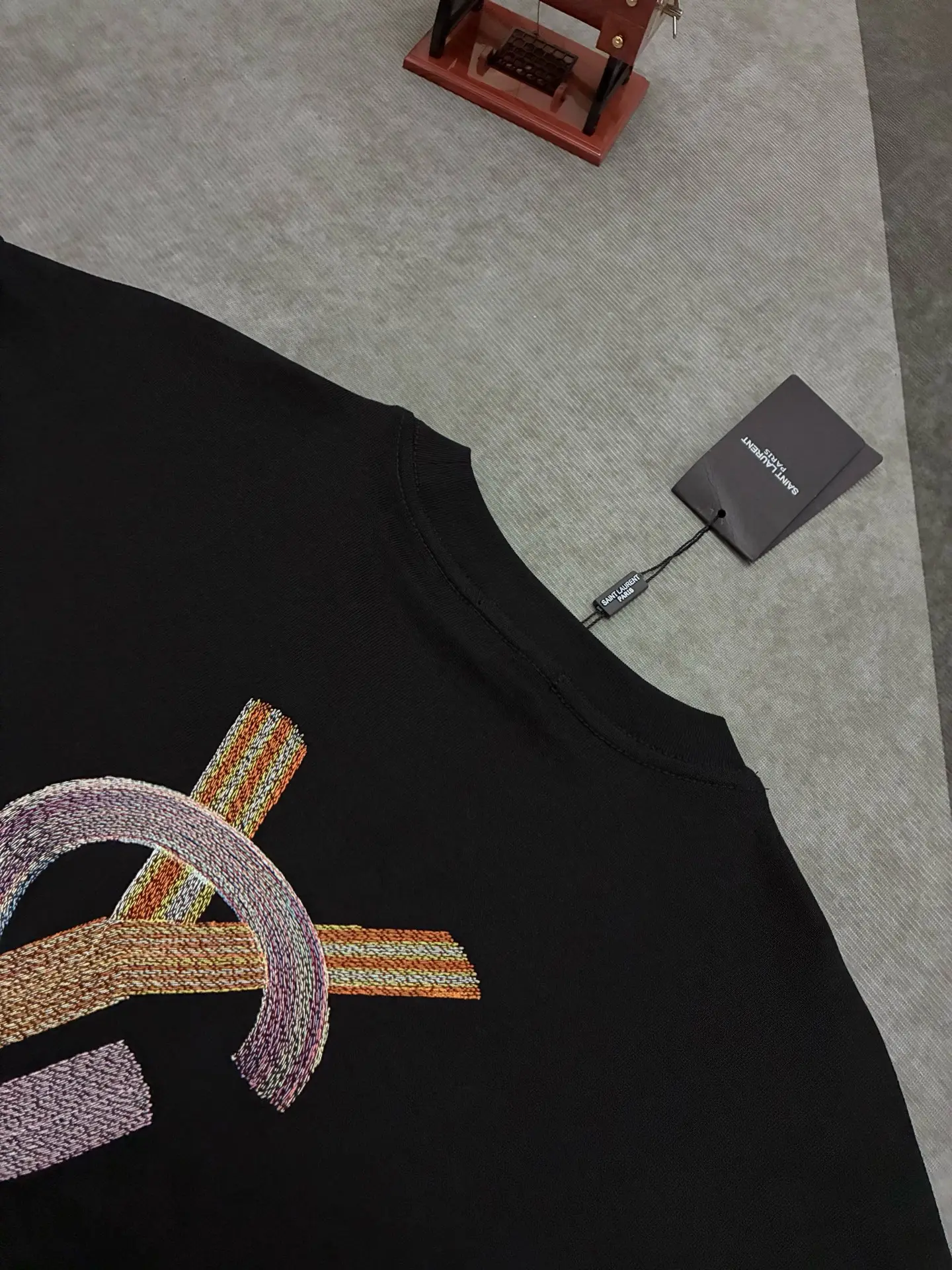Logo-Embroidered Cotton-Jersey T-Shirt D17514907 — view 7