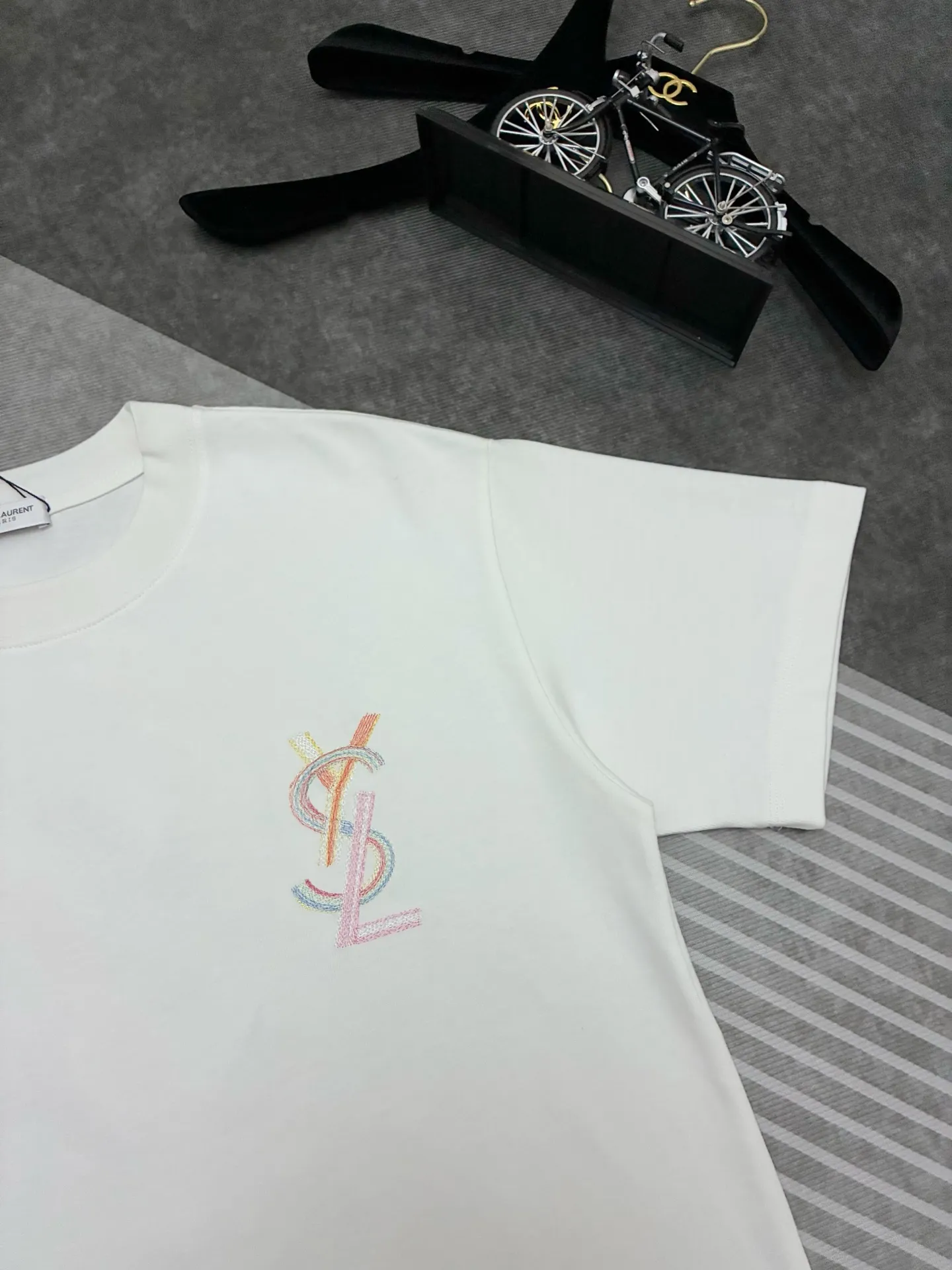 Logo Embroidered Cotton-Jersey T-Shirt D17514908 — view 3