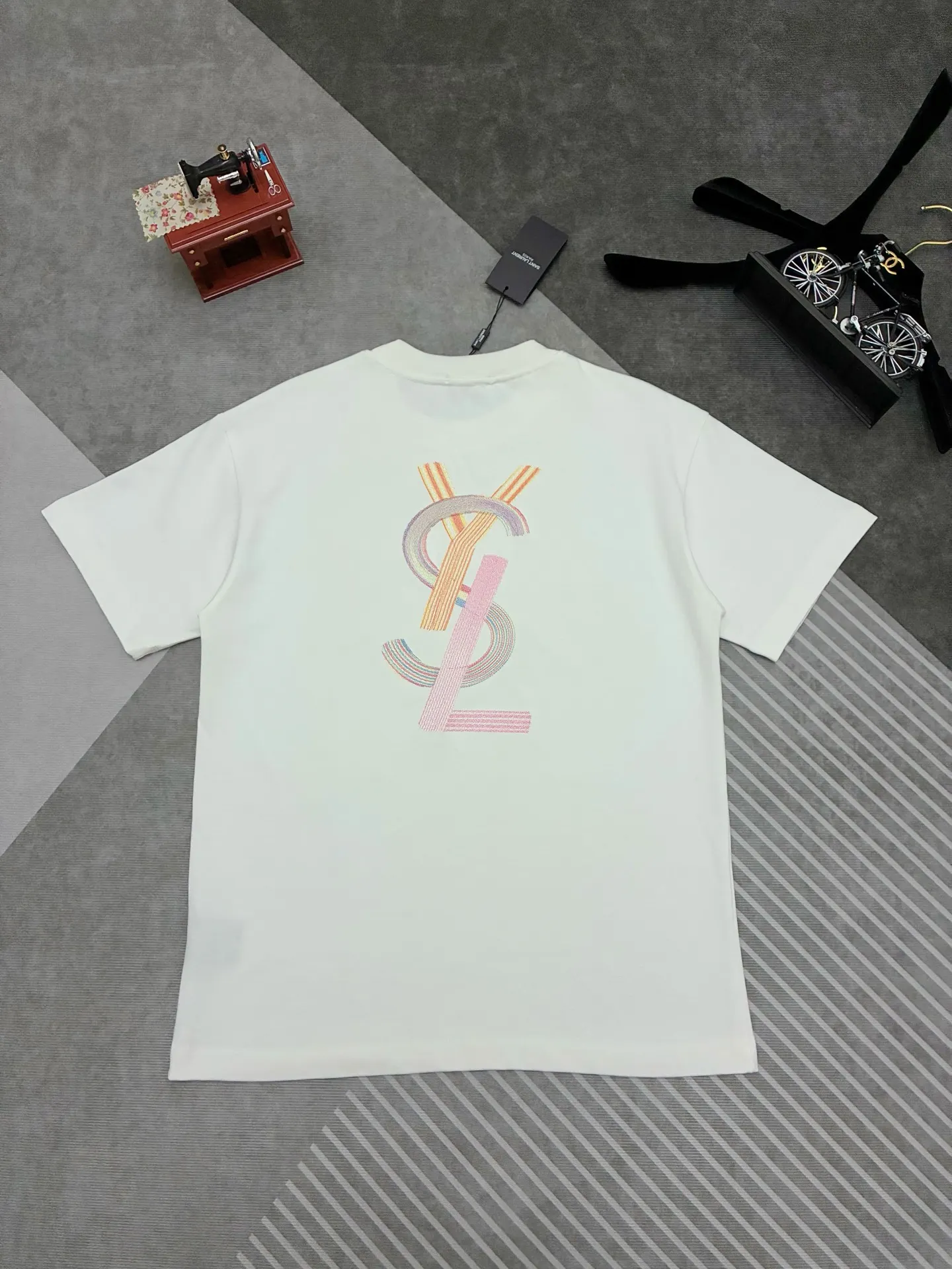 Logo Embroidered Cotton-Jersey T-Shirt D17514908 — view 6